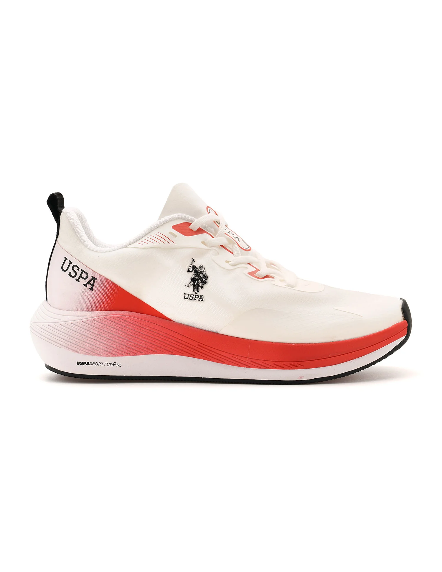 Men Severin White Uspa Sport Runpro Running Shoes - Image 6