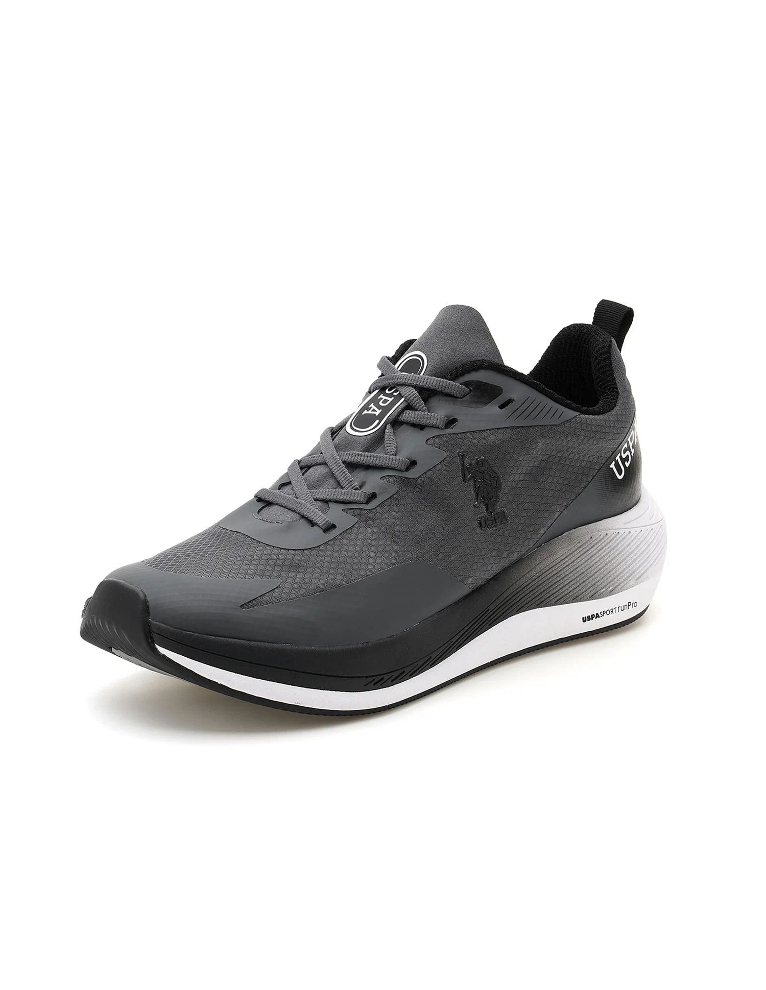 Men Severin Grey Uspa Sport Runpro Running Shoes - Image 8