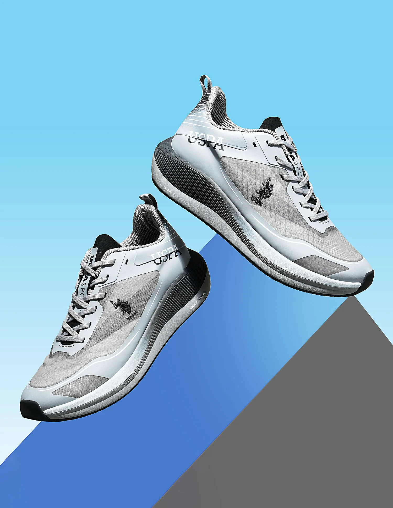 Men Henry Dk. Grey Uspa Sport Runpro Running Shoes