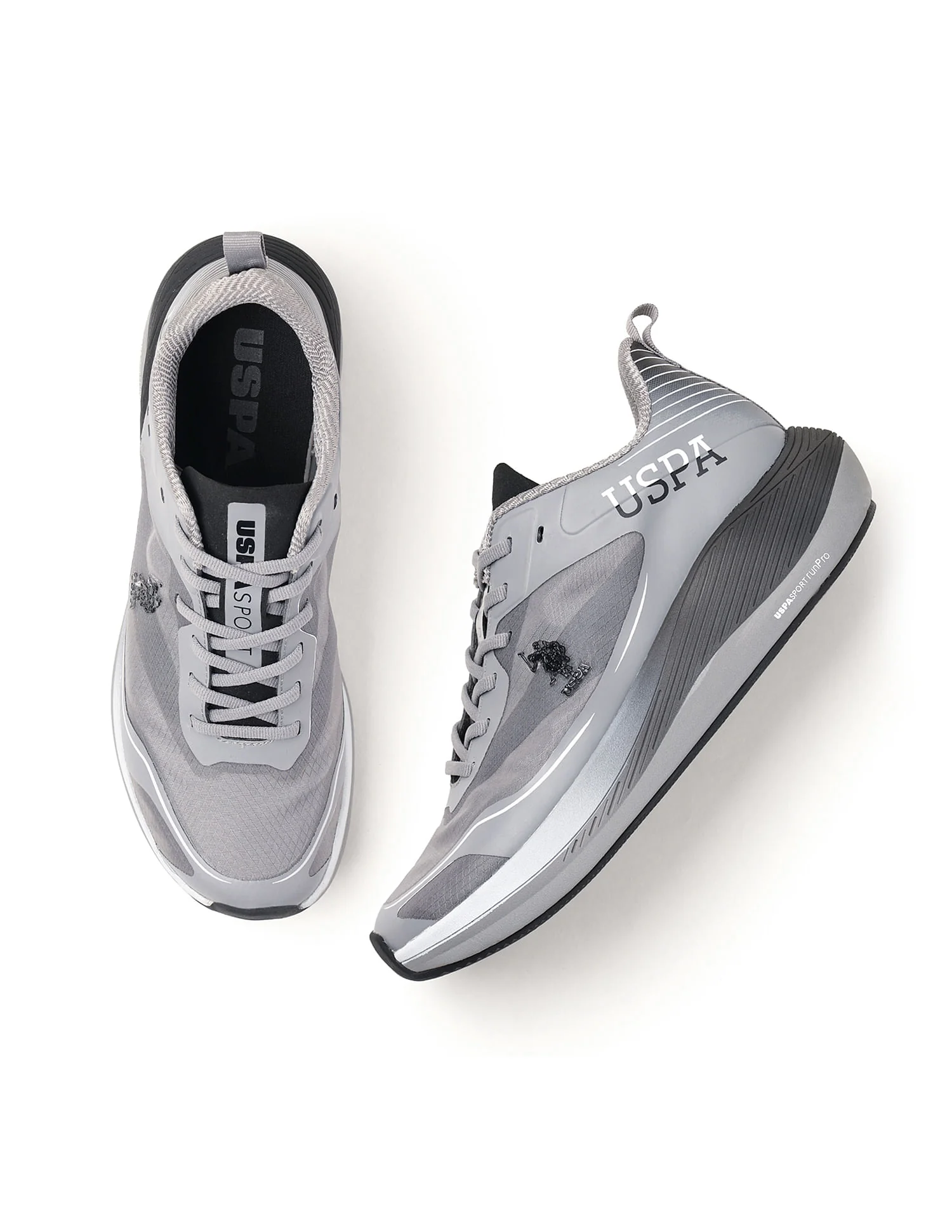 Men Henry Dk. Grey Uspa Sport Runpro Running Shoes - Image 4