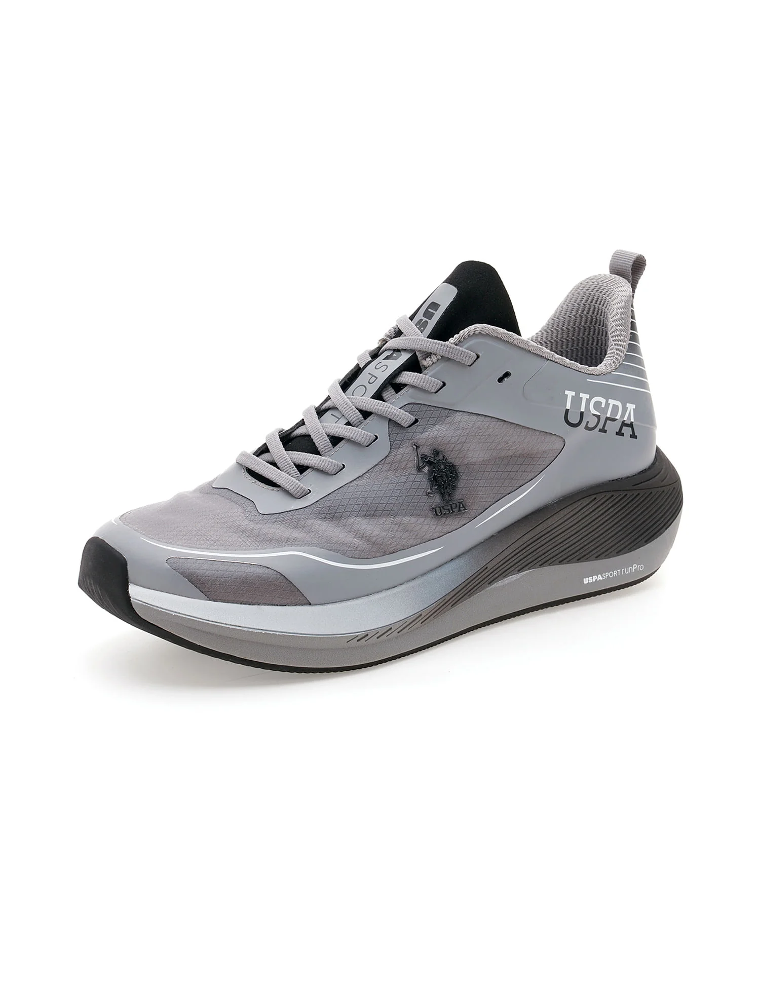 Men Henry Dk. Grey Uspa Sport Runpro Running Shoes - Image 8