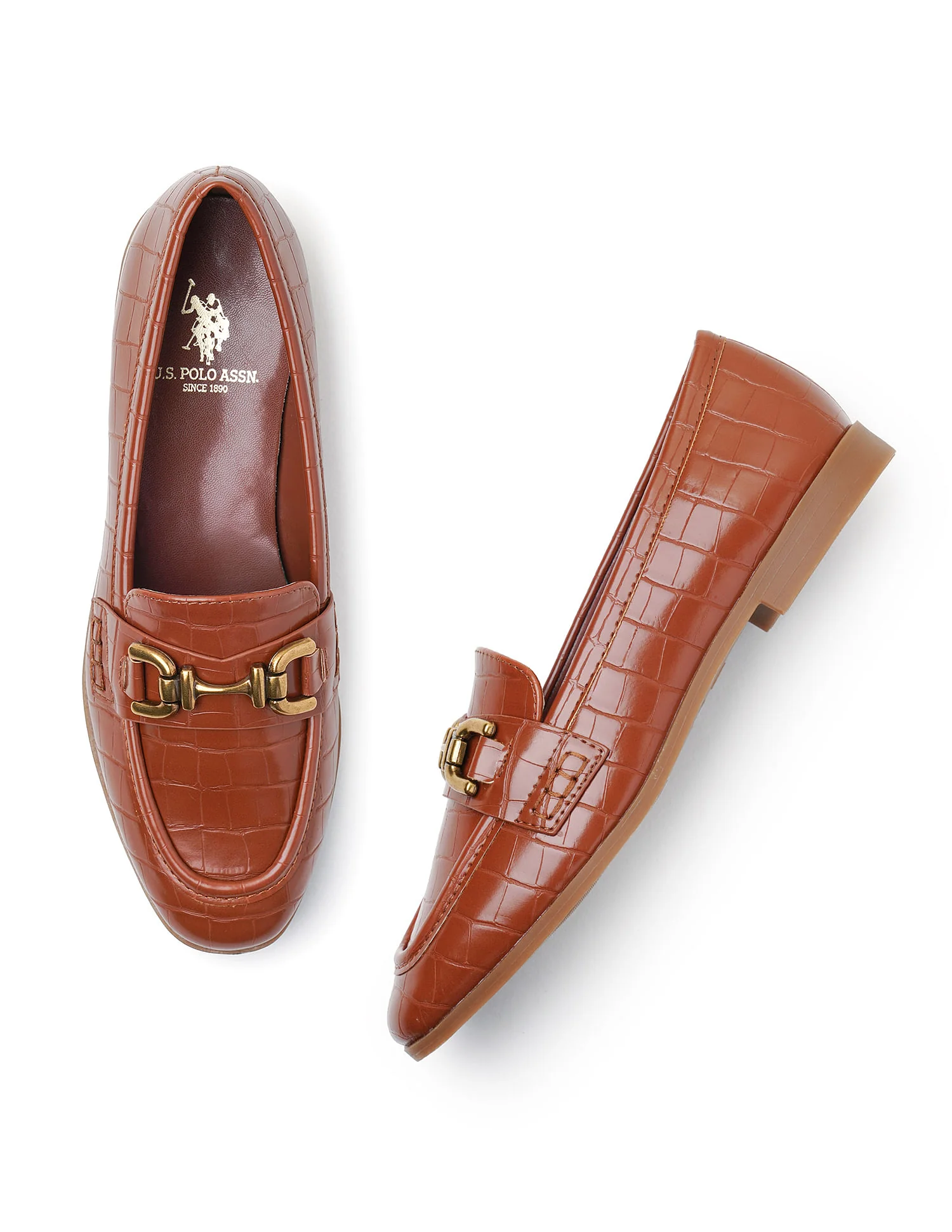 Women Round Toe Leisure Luna Loafers - Image 3