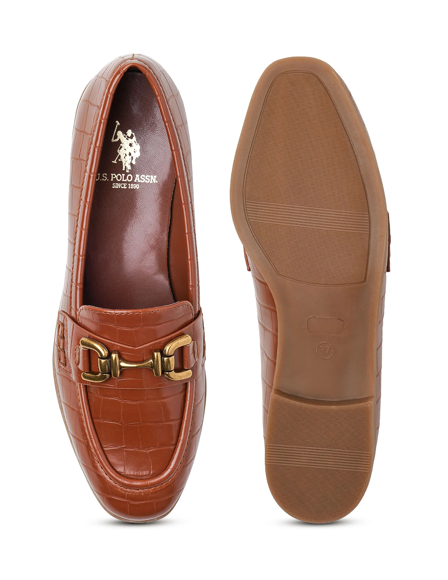 Women Round Toe Leisure Luna Loafers - Image 6