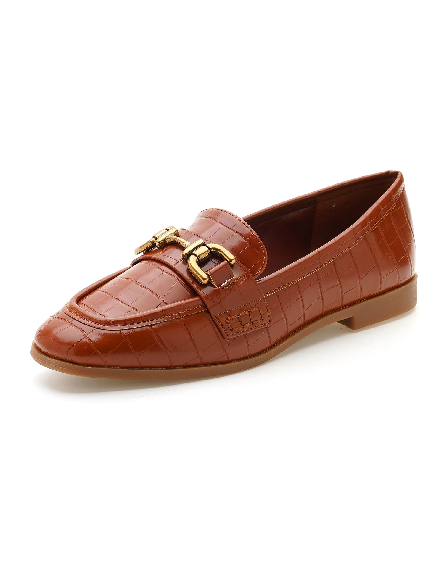 Women Round Toe Leisure Luna Loafers - Image 7