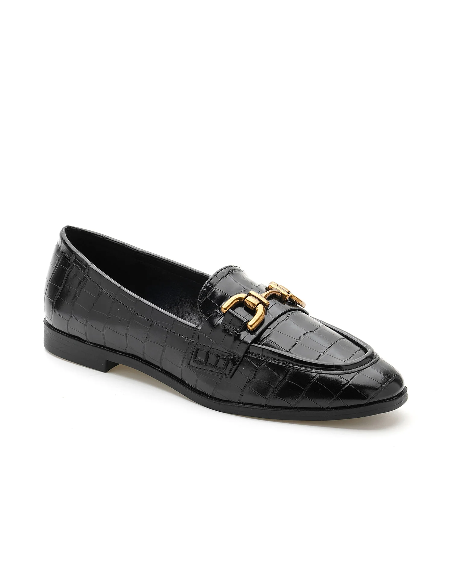 Round Toe Leisure Luna Loafers - Image 2