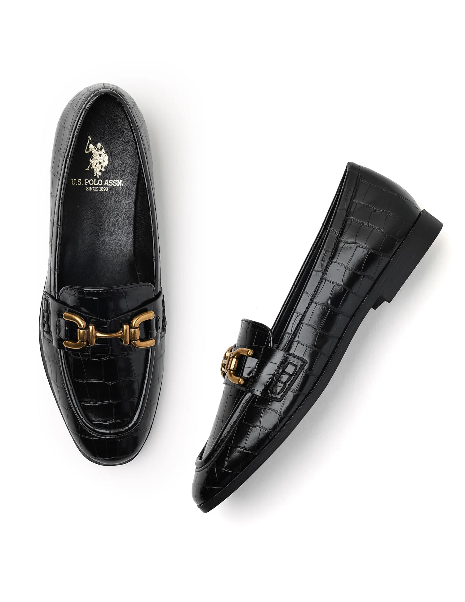 Round Toe Leisure Luna Loafers - Image 3