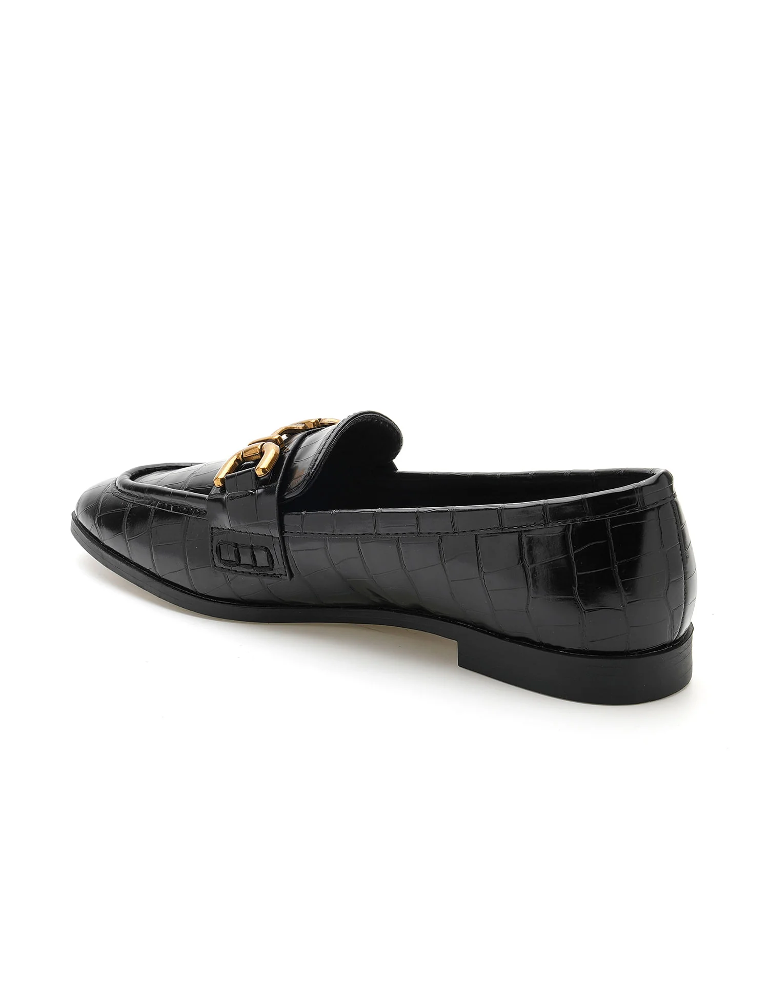 Round Toe Leisure Luna Loafers - Image 4