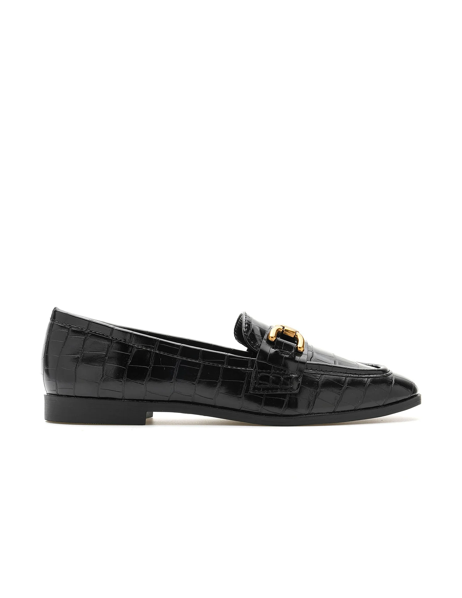 Round Toe Leisure Luna Loafers - Image 5