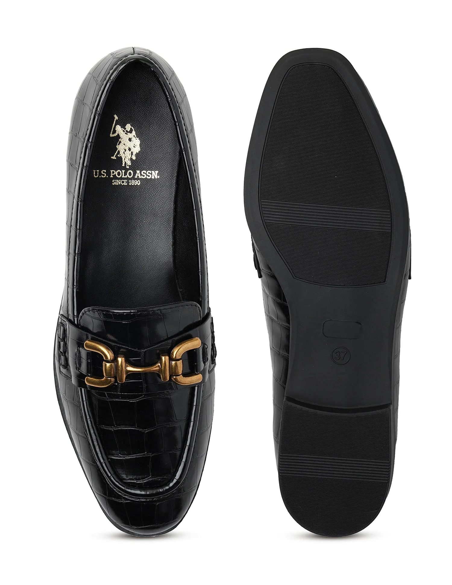 Round Toe Leisure Luna Loafers - Image 6