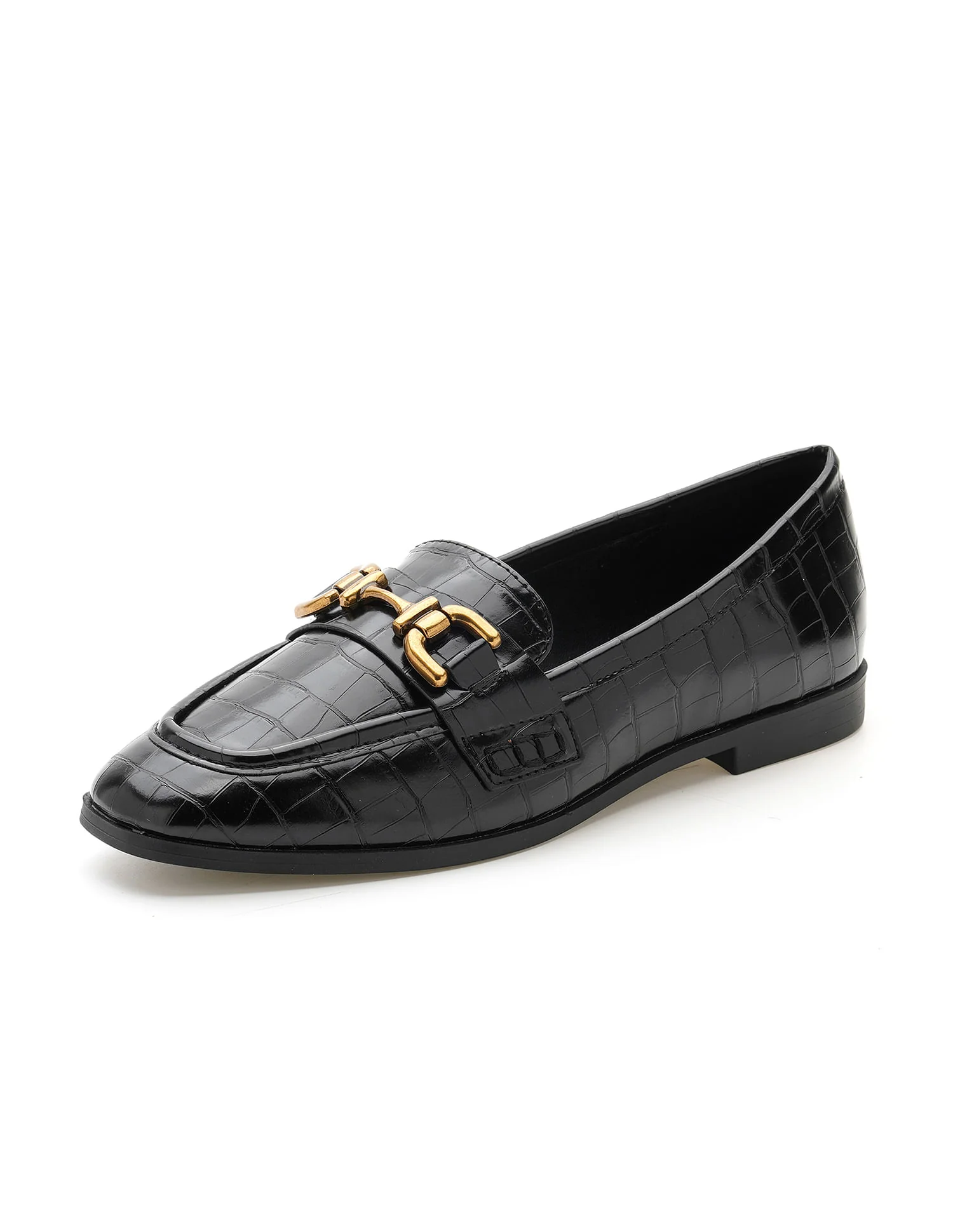 Round Toe Leisure Luna Loafers - Image 7