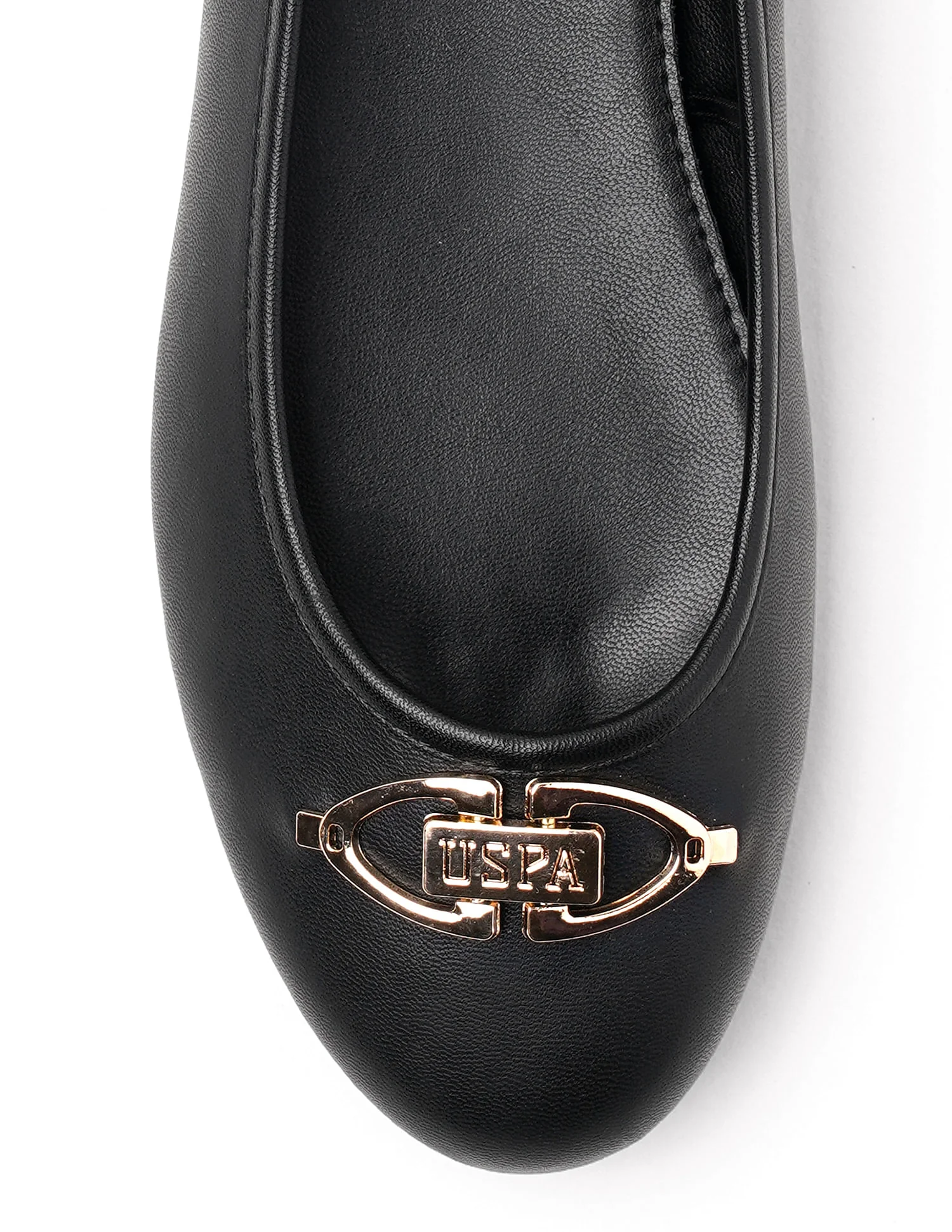 Round Toe Solid Gloria Ballerinas - Image 8