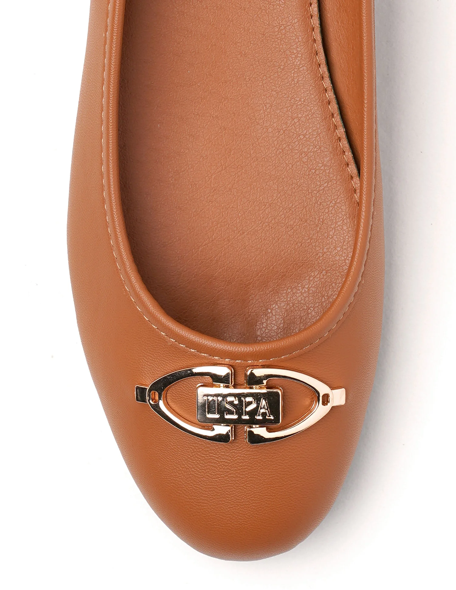 Round Toe Solid Mia Ballerinas - Image 8