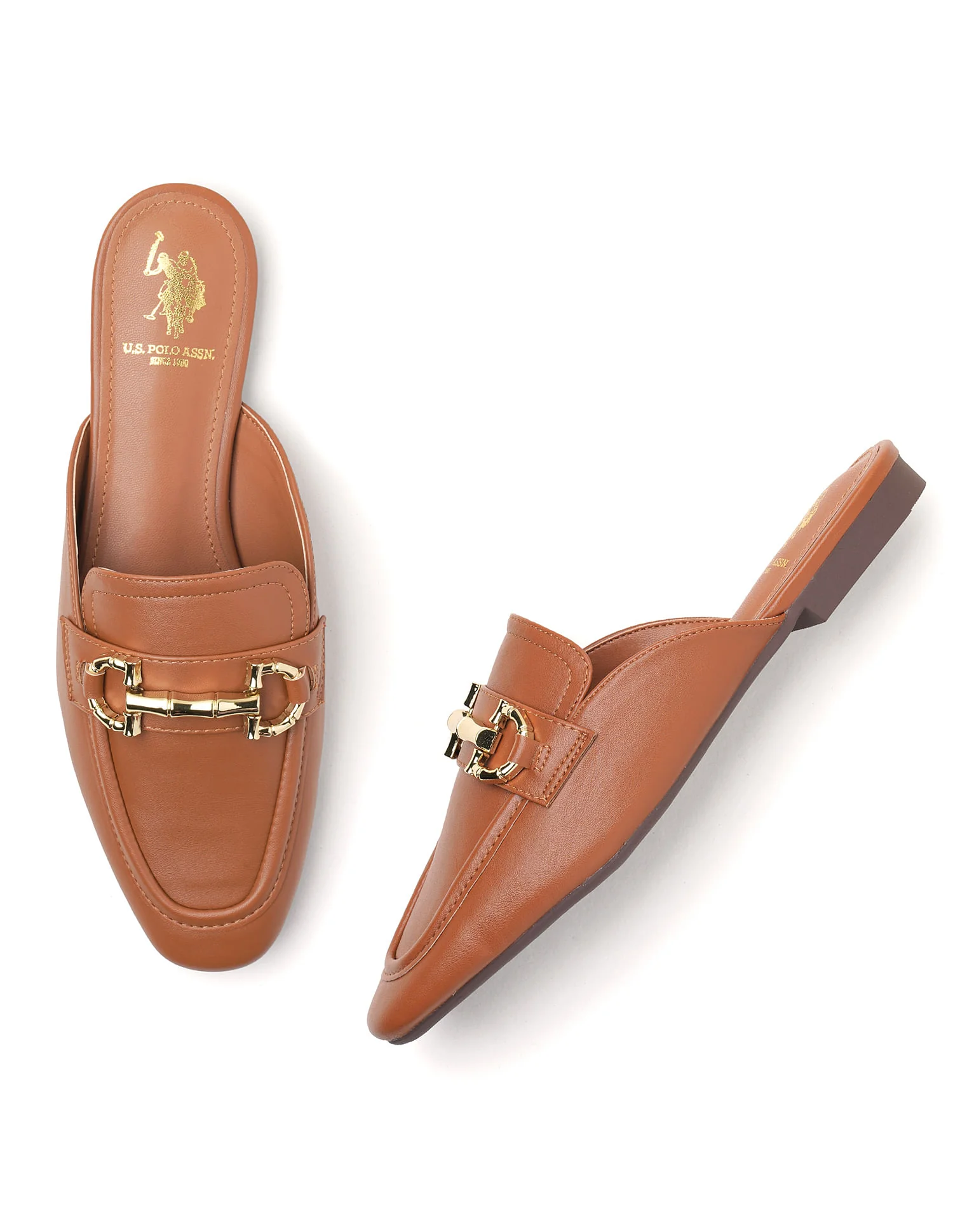 Round Toe Solid Tecla Sandals - Image 3