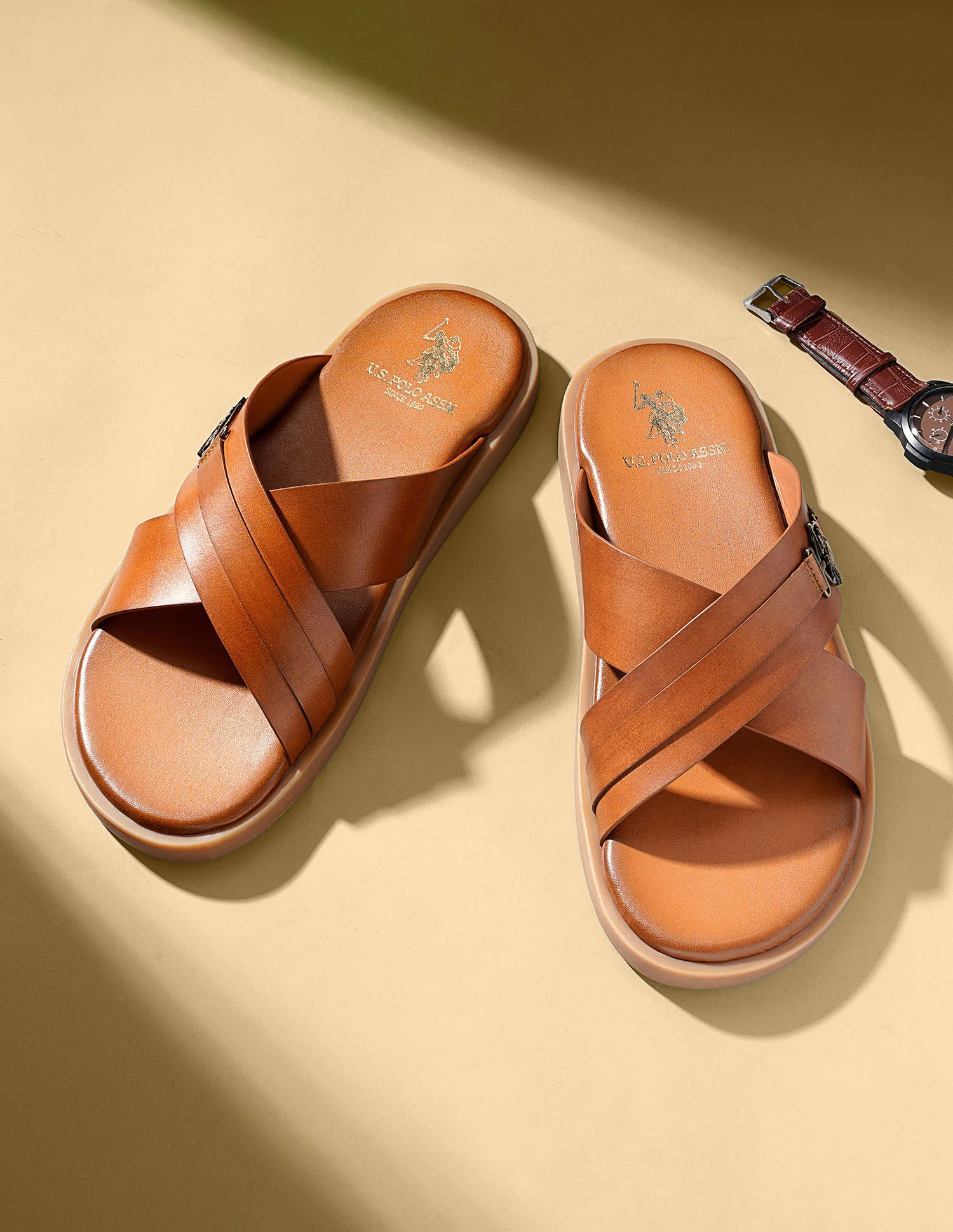 Men Strap Fran Sandals