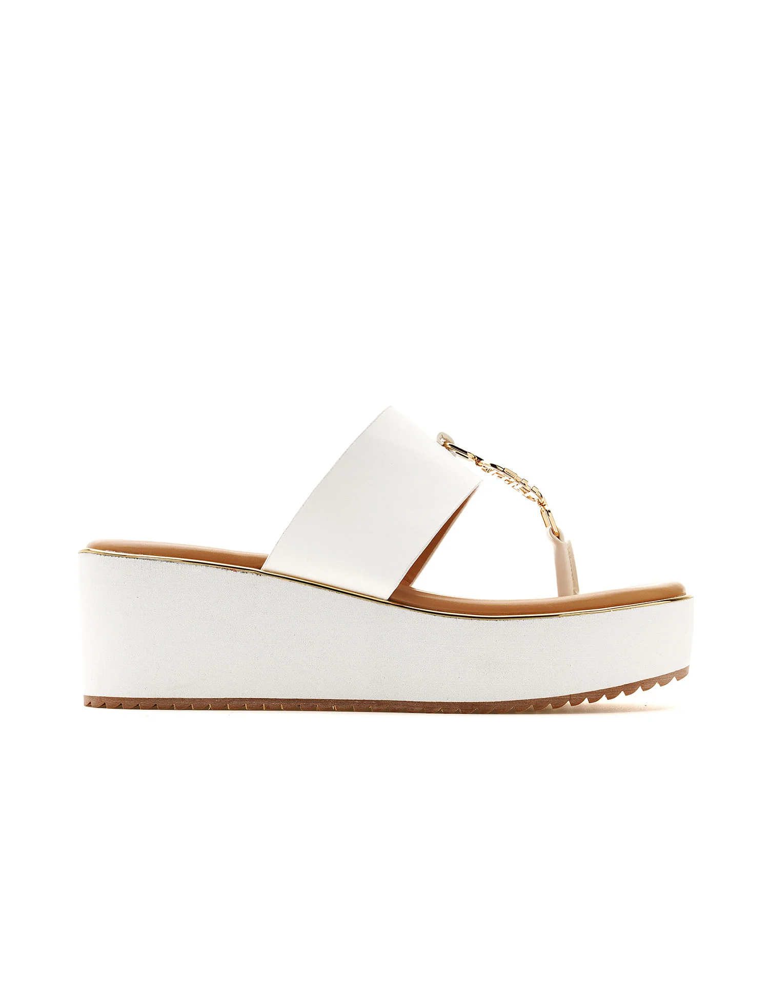 Toe Separator Alessia Wedge Sandals - Image 5