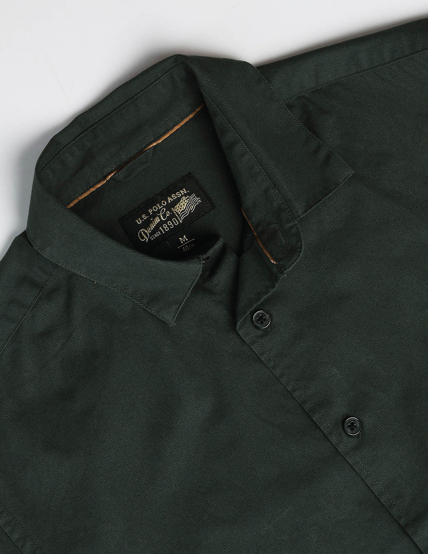 French Placket Solid Shirt - Image 2