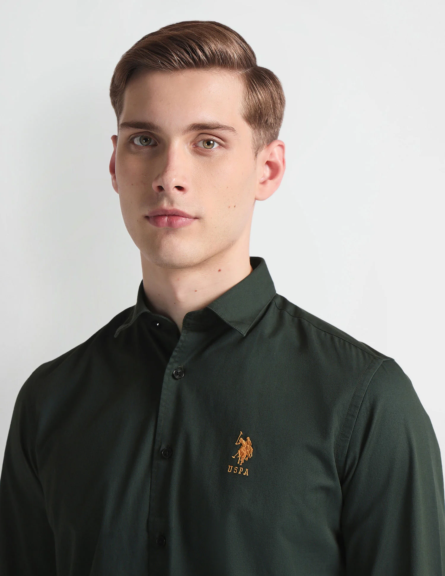 French Placket Solid Shirt - Image 7