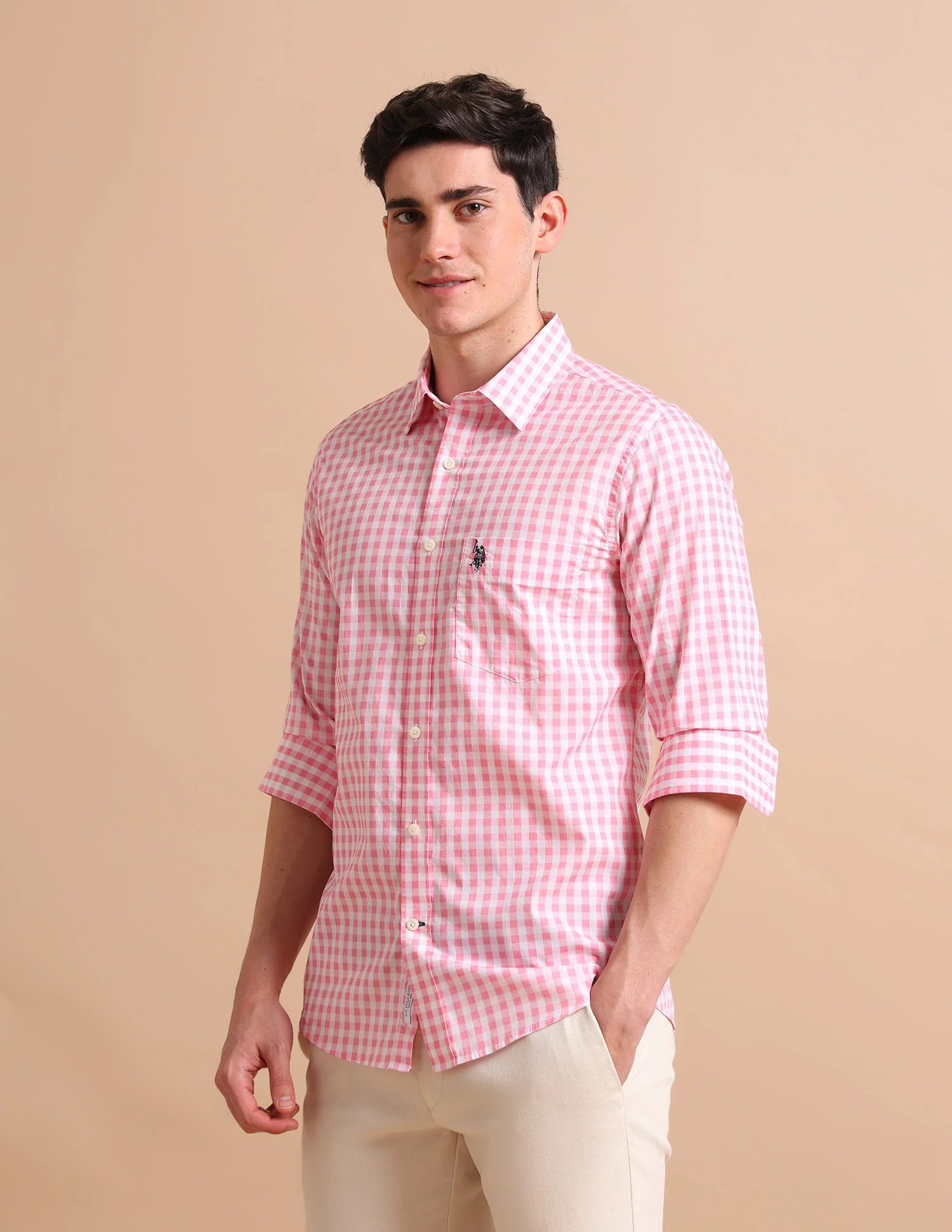 Gingham Twill Shirt - Image 4