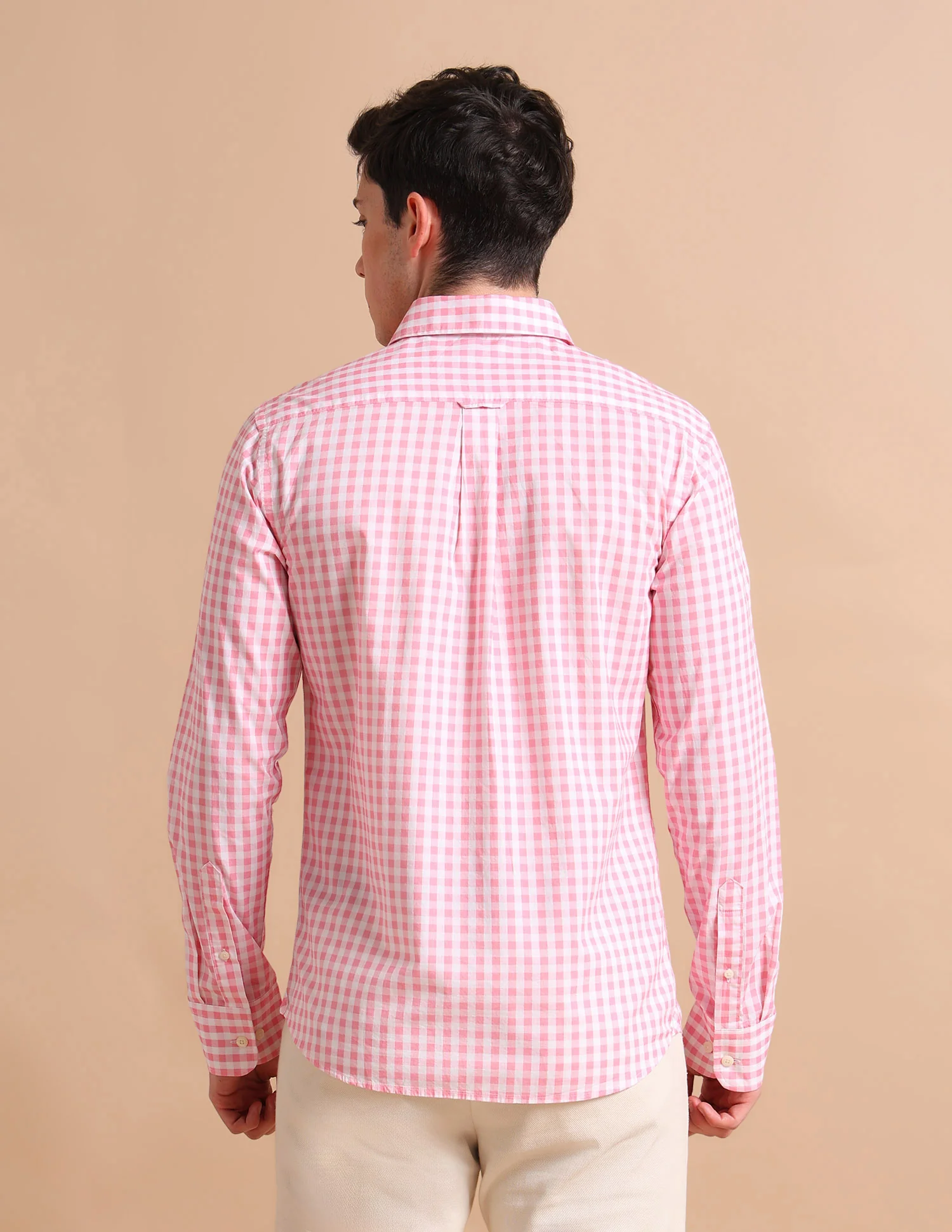 Gingham Twill Shirt - Image 5