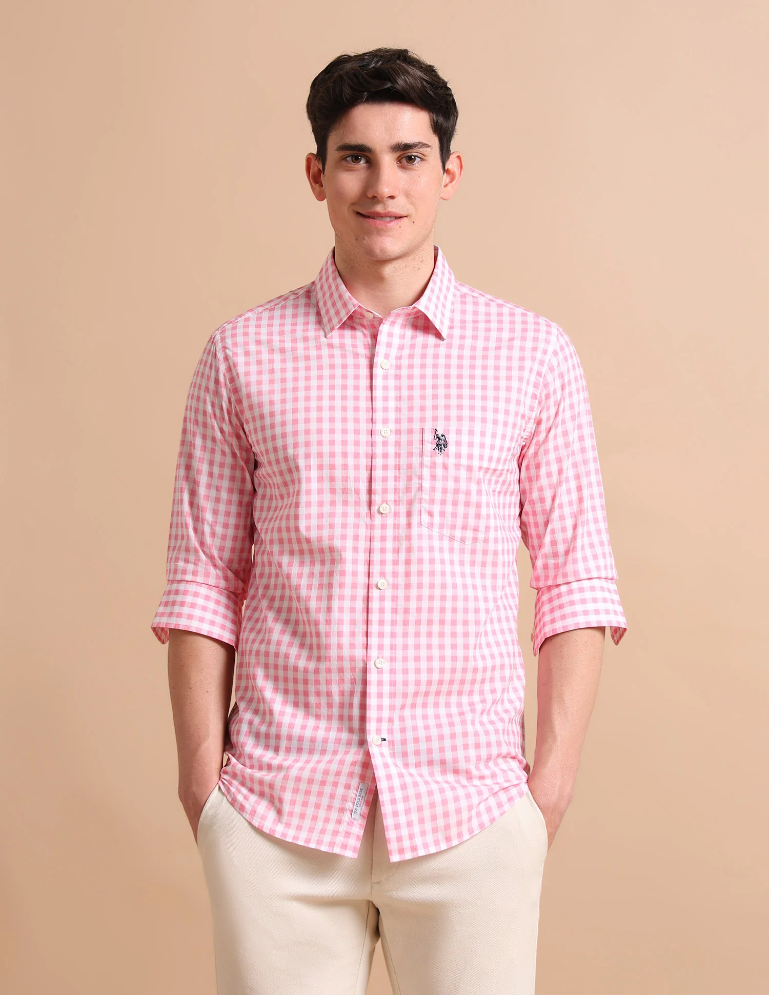 Gingham Twill Shirt - Image 6