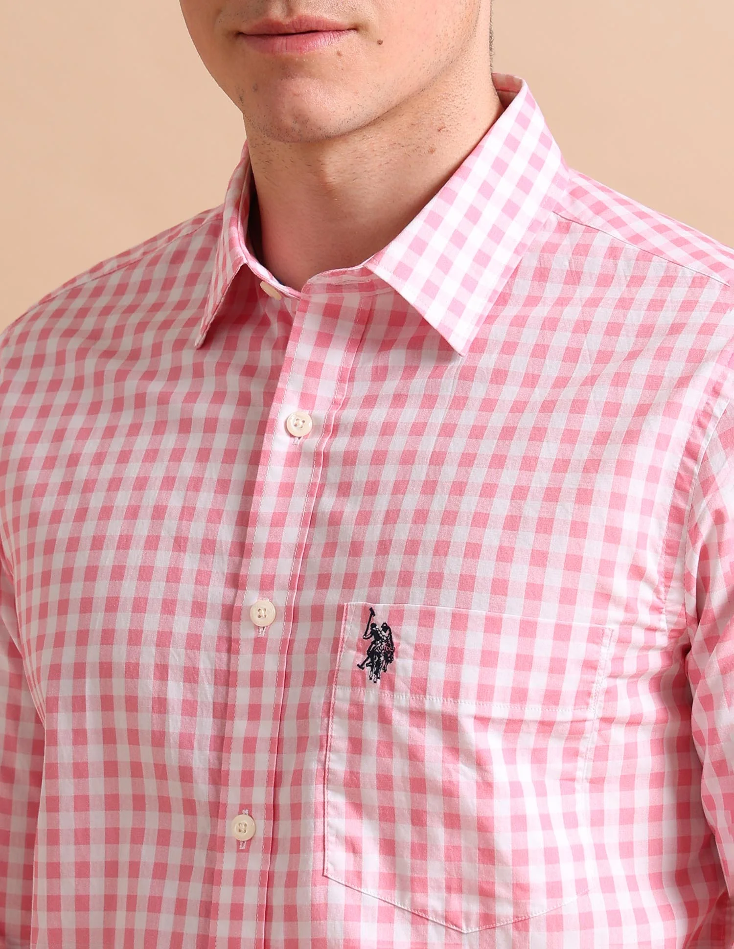 Gingham Twill Shirt - Image 7