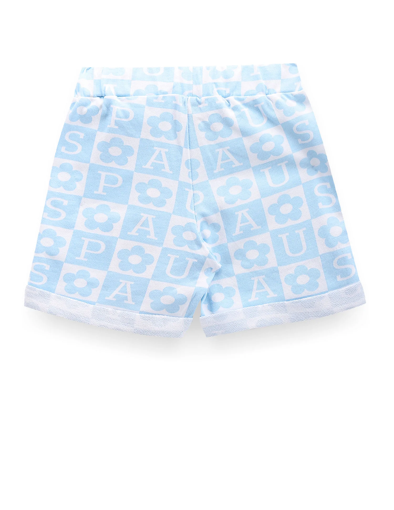 Girls Brand Print Shorts - Image 2