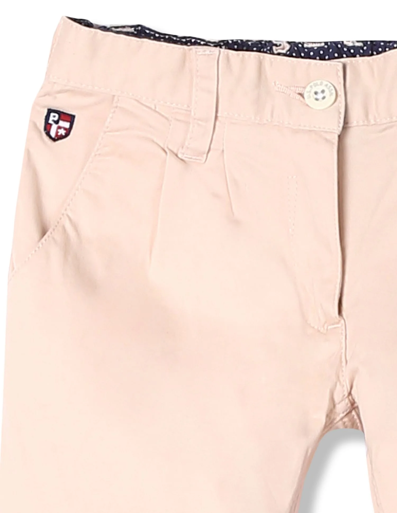 Girls Pleated Front Cropped Trousers - Image 3