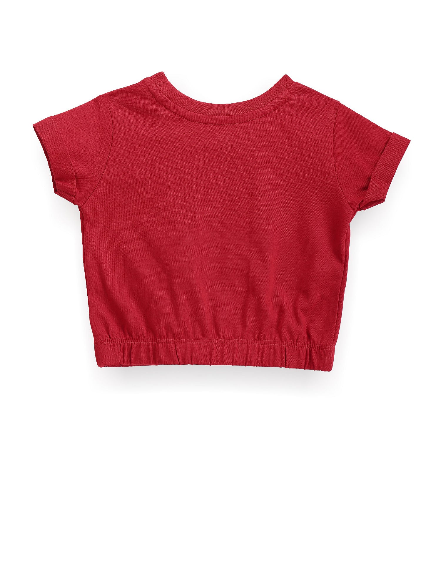 Girls Raised Logo T-Shirt - Image 2