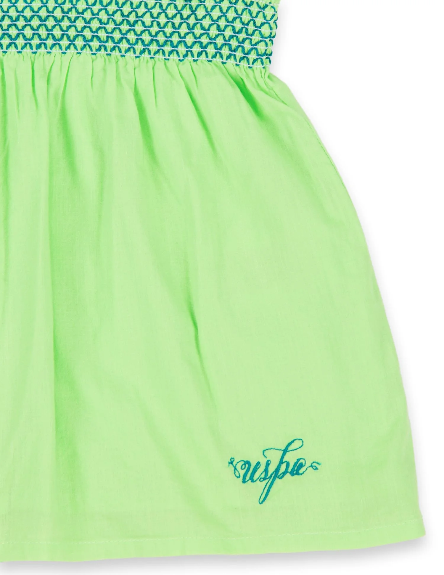 Girls Smocked Waist Cotton Tunic - Image 4