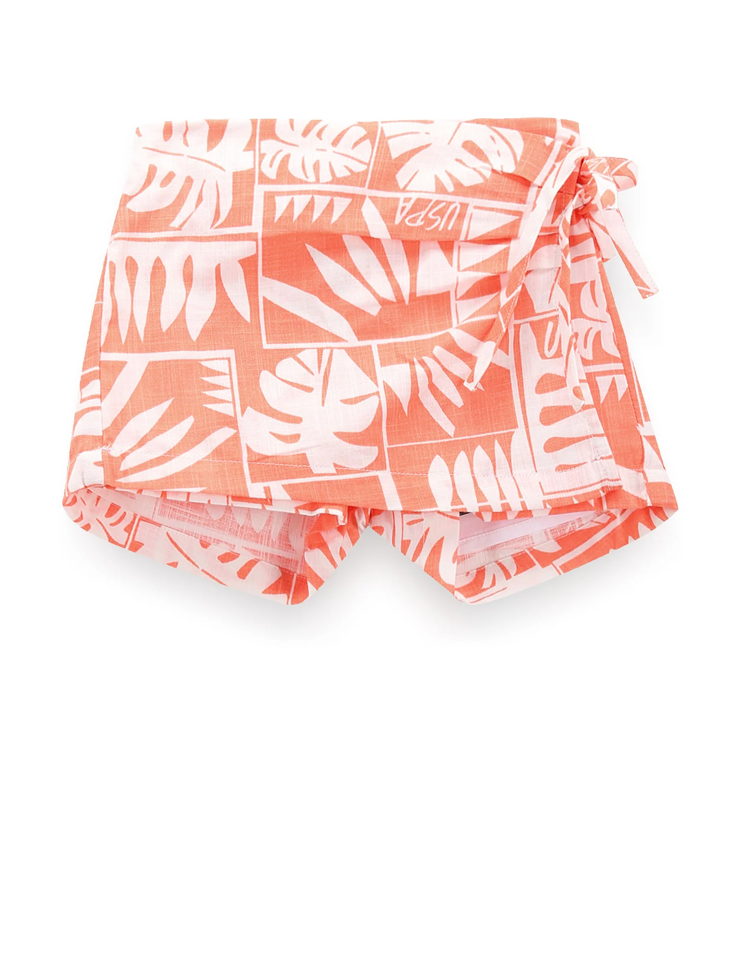 Girls Tropical Print Skort - Image 2