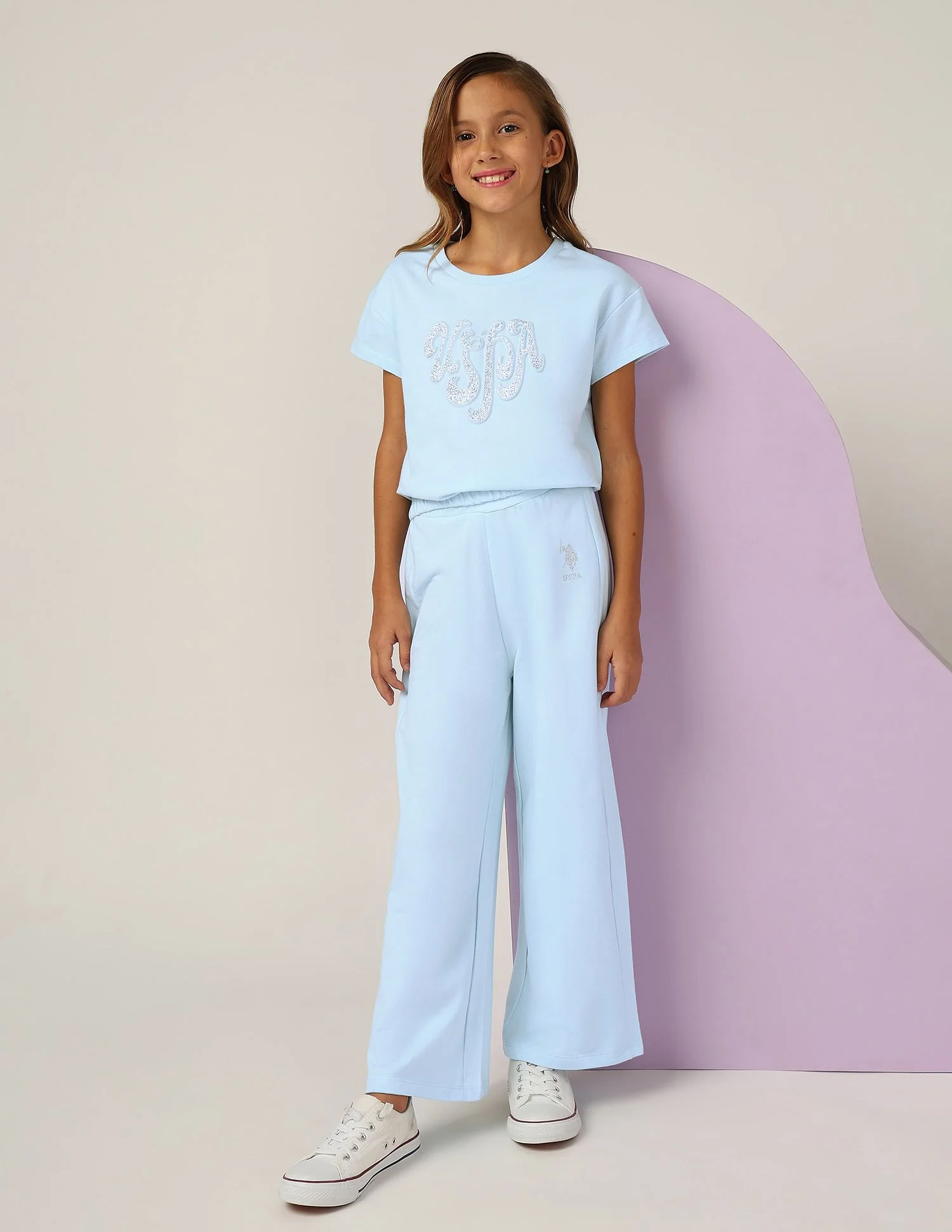 Girls Brand Printed Co-Ords