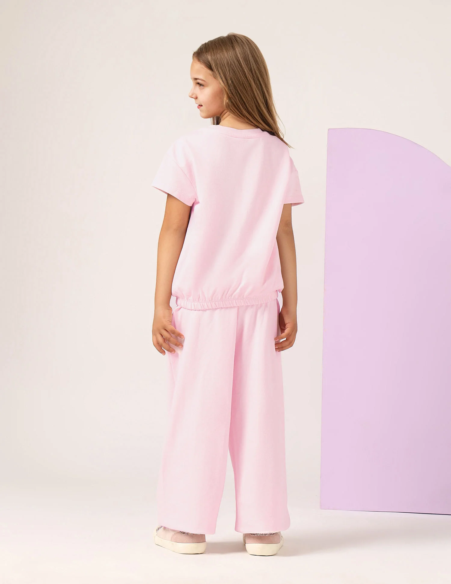 Girls Brand Printed Co-Ords - Image 4