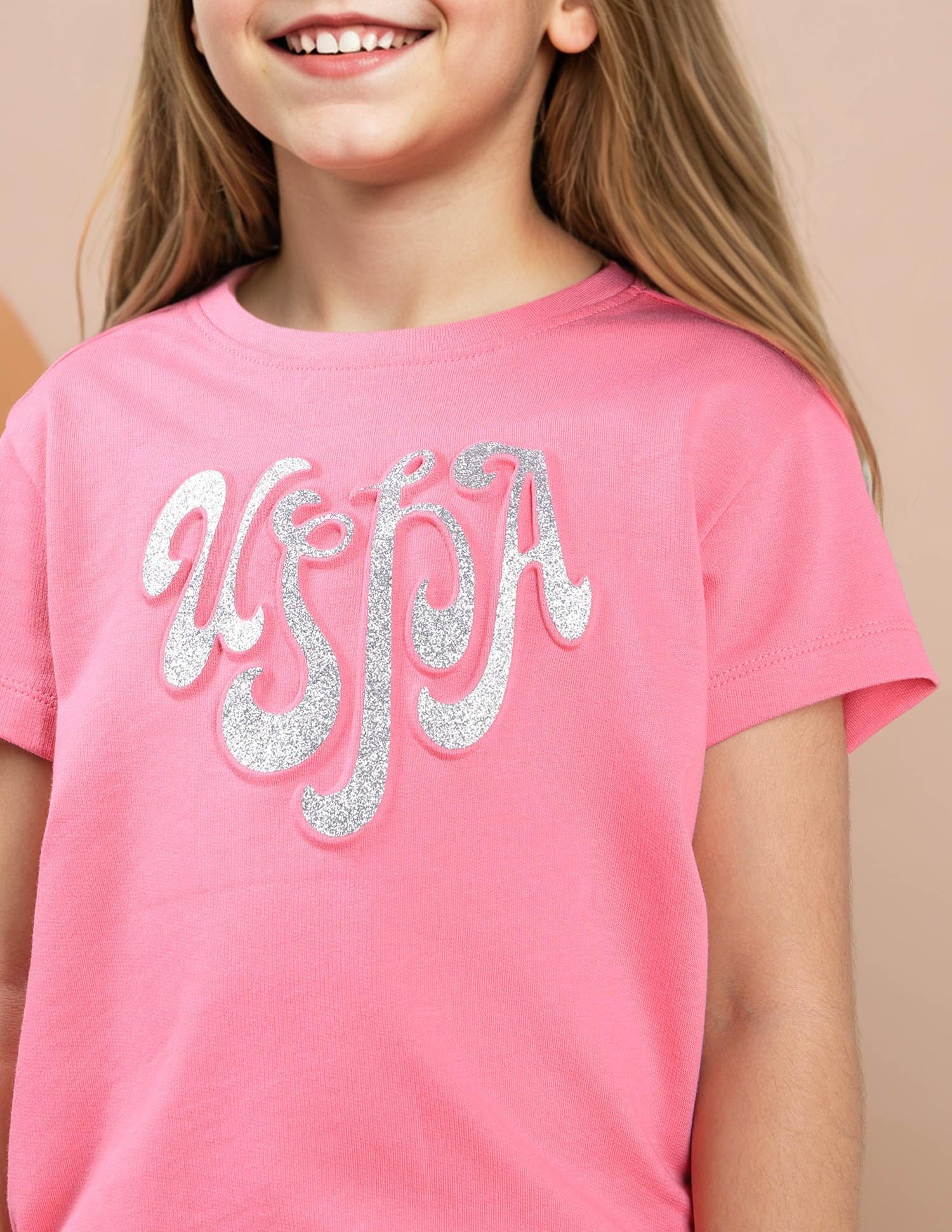 Girls Brand Printed Elasticized T-Shirt - Image 5