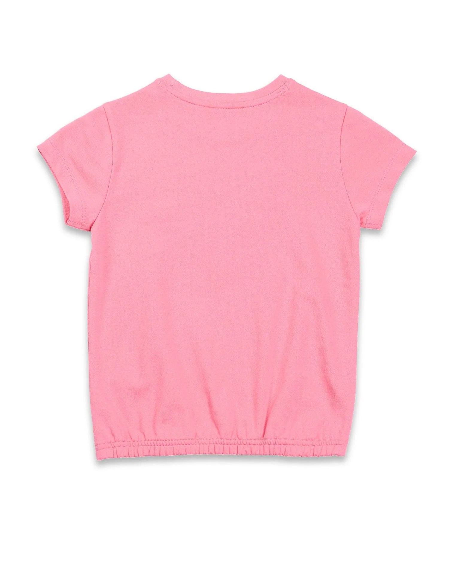 Girls Brand Printed Elasticized T-Shirt - Image 7