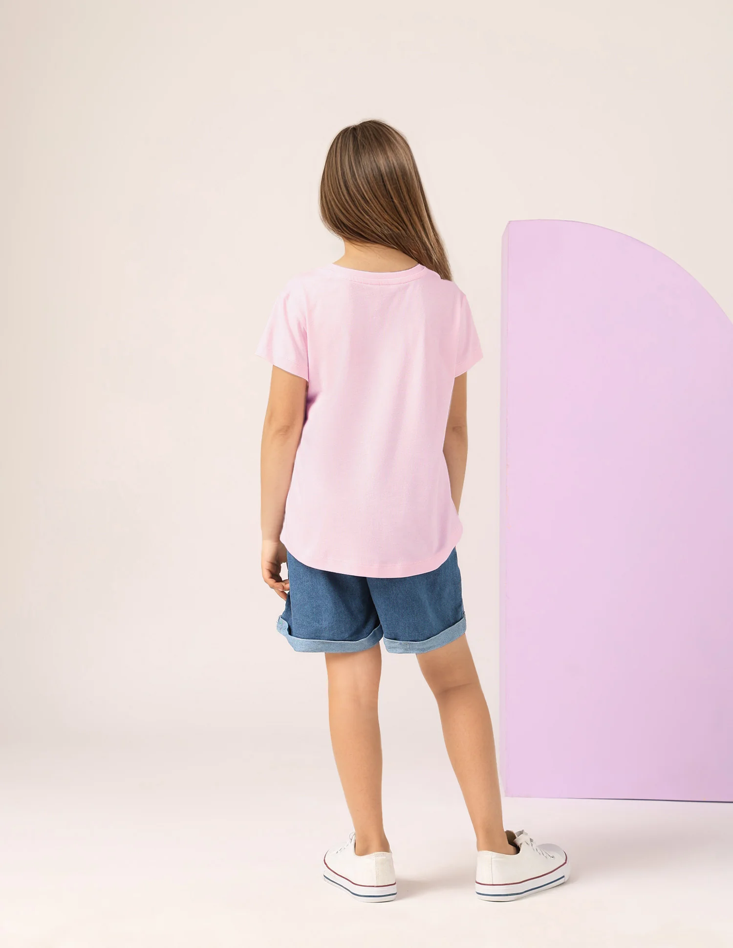 Girls Brand Printed Regular Fit T-Shirt - Image 4