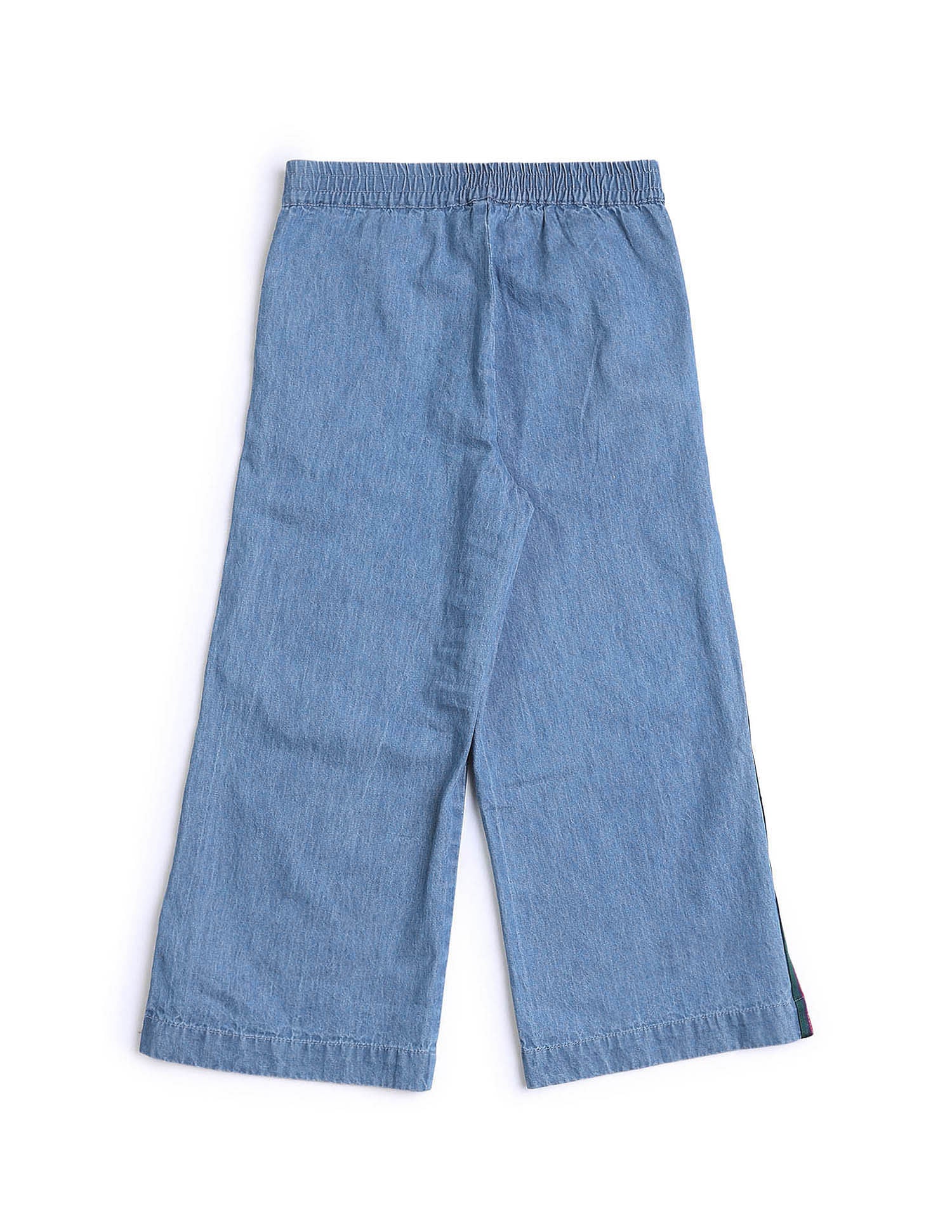 Girls Denim Solid Co-Ords - Image 11