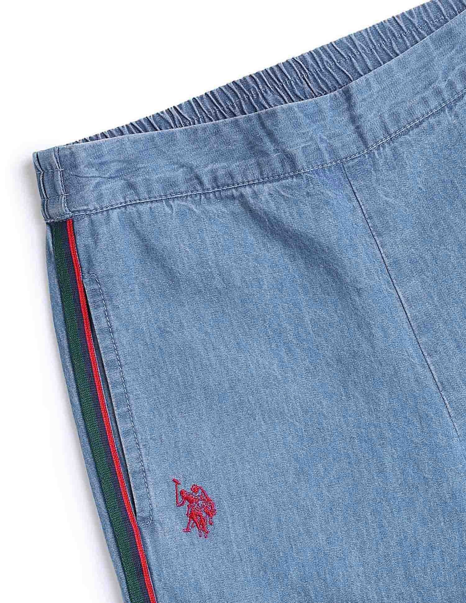 Girls Denim Solid Co-Ords - Image 12