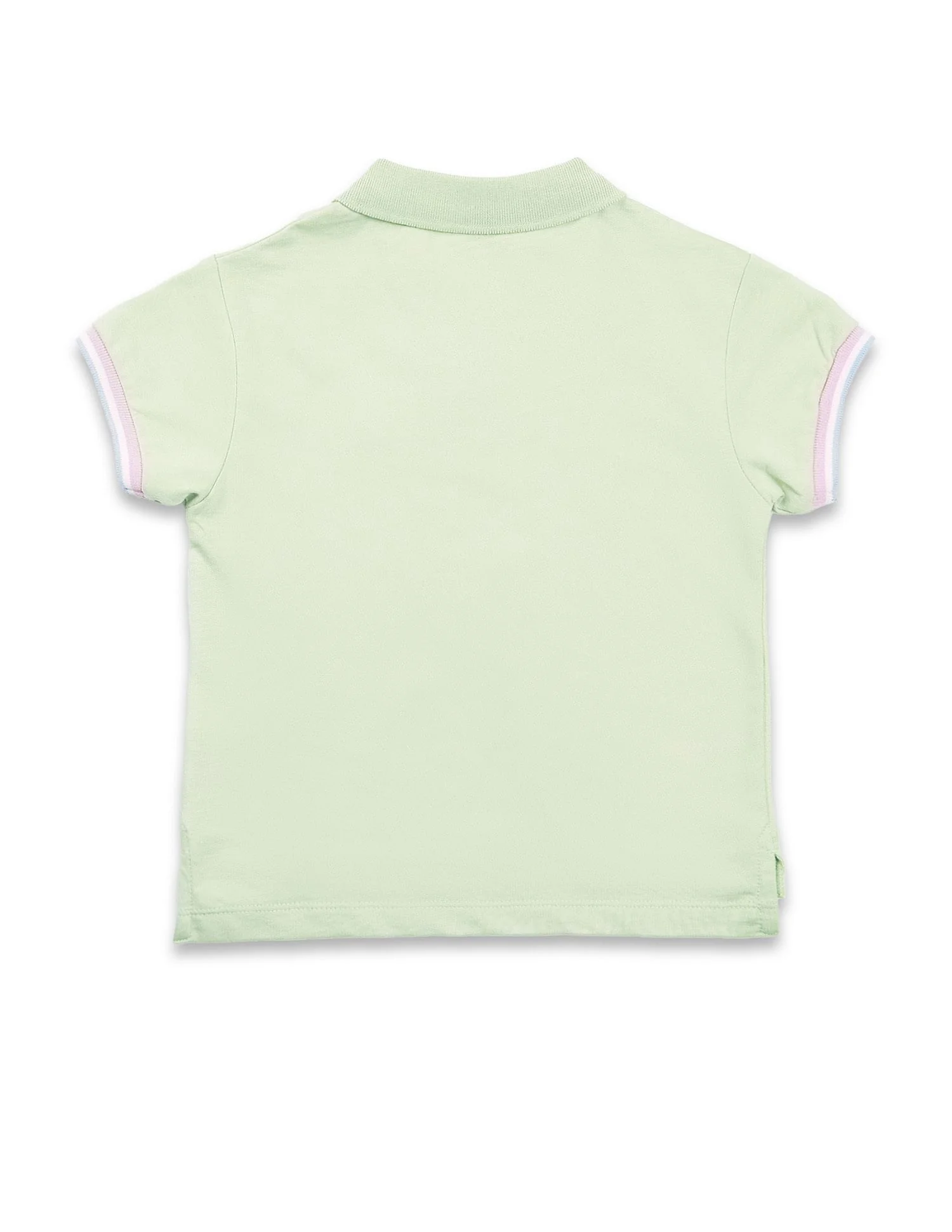 Girls Pure Cotton Solis Polo Shirt - Image 7