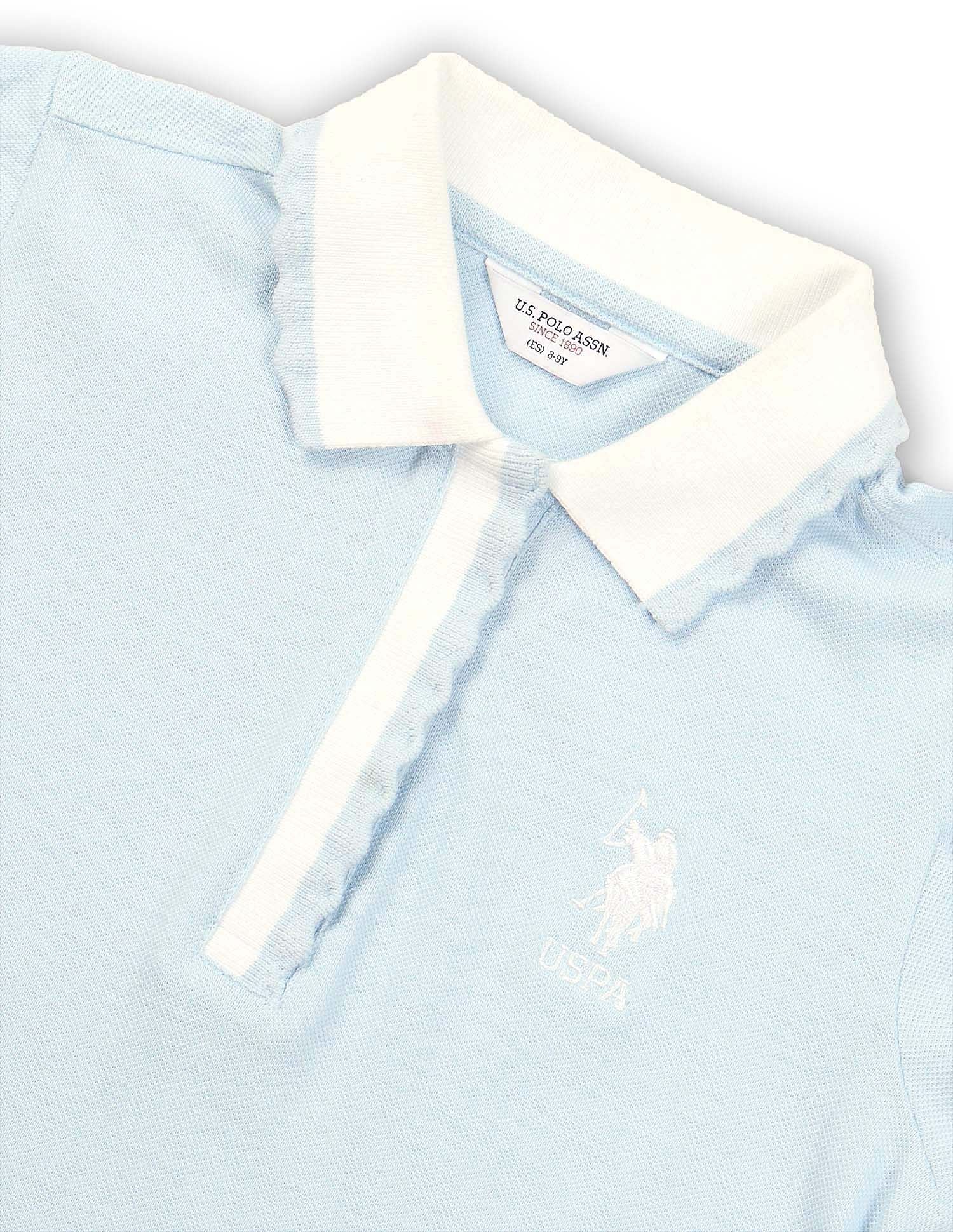 Girls Solid Polo Shirt - Image 8