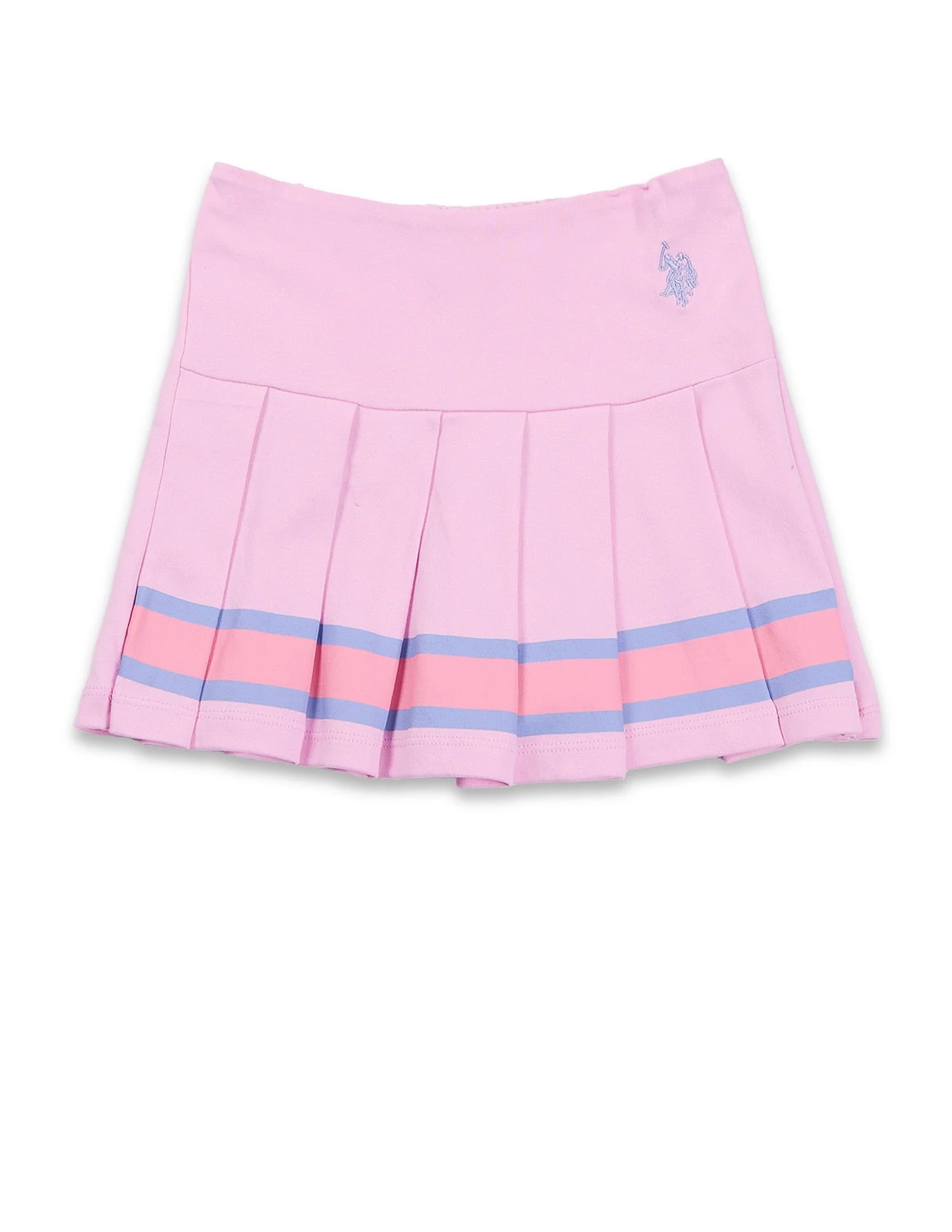 Girls Striped Varsity Skorts - Image 6