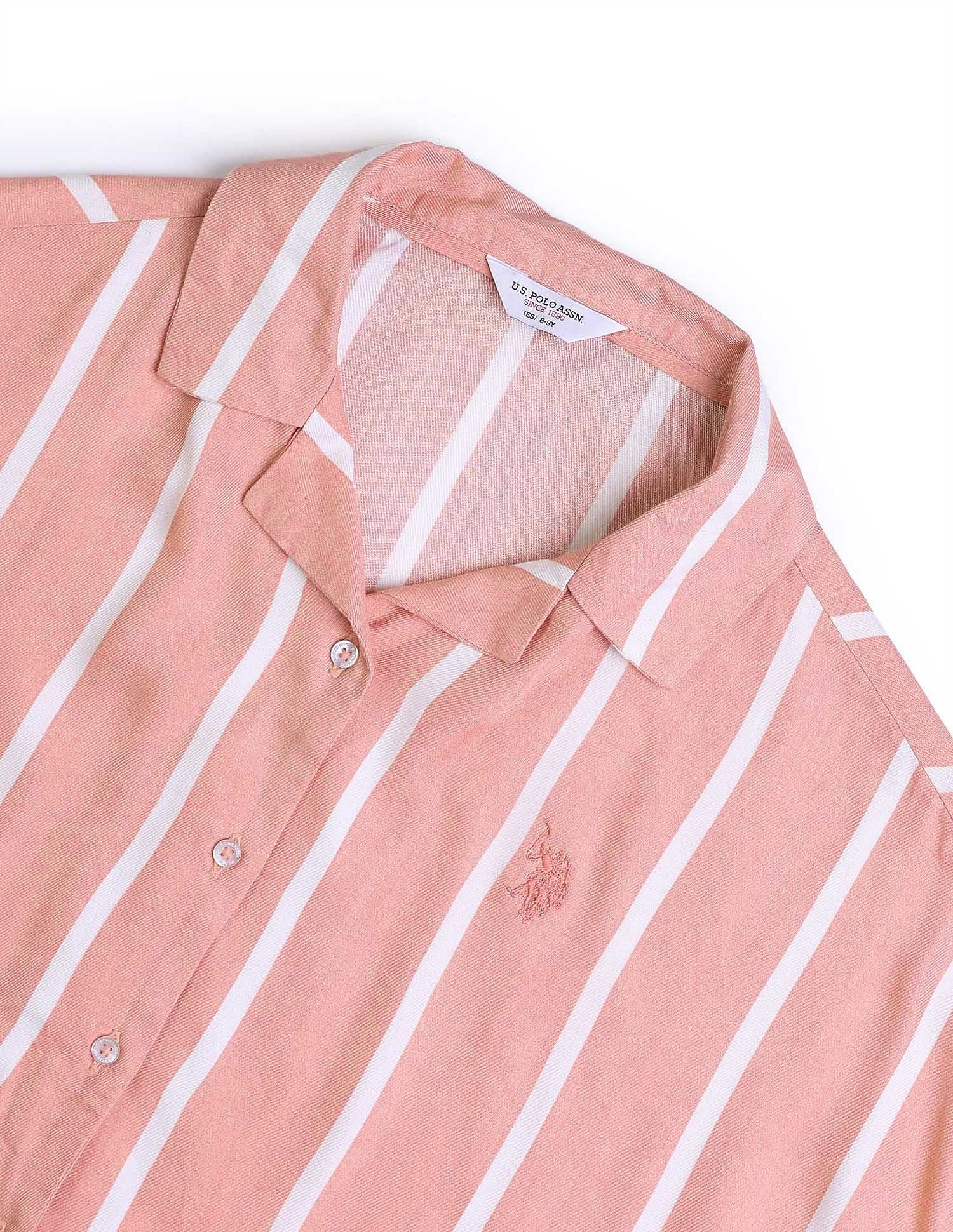 Girls Vertical Striped Co-Ords - Image 9