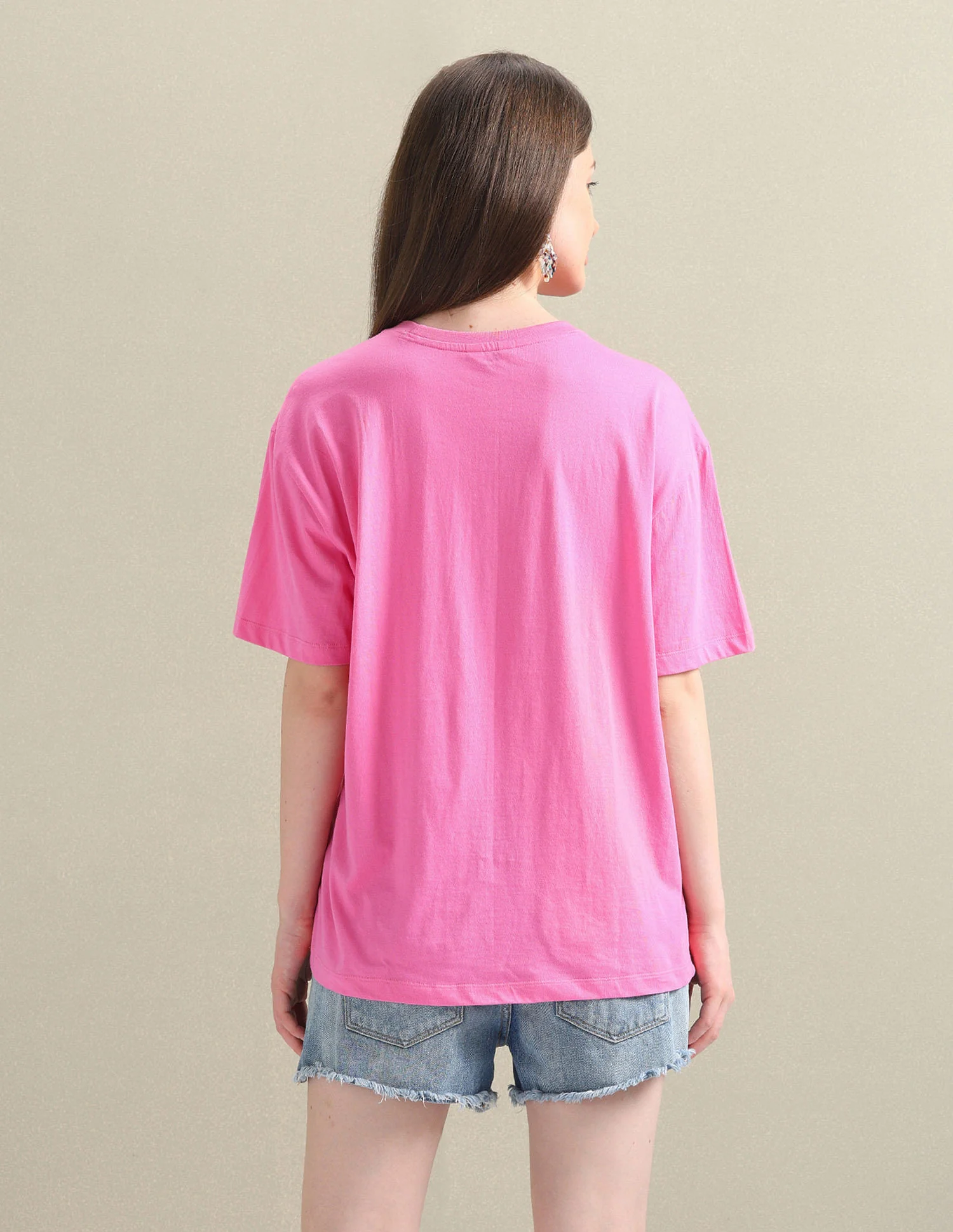 Graphic Print Boyfriend T-Shirt - Image 5