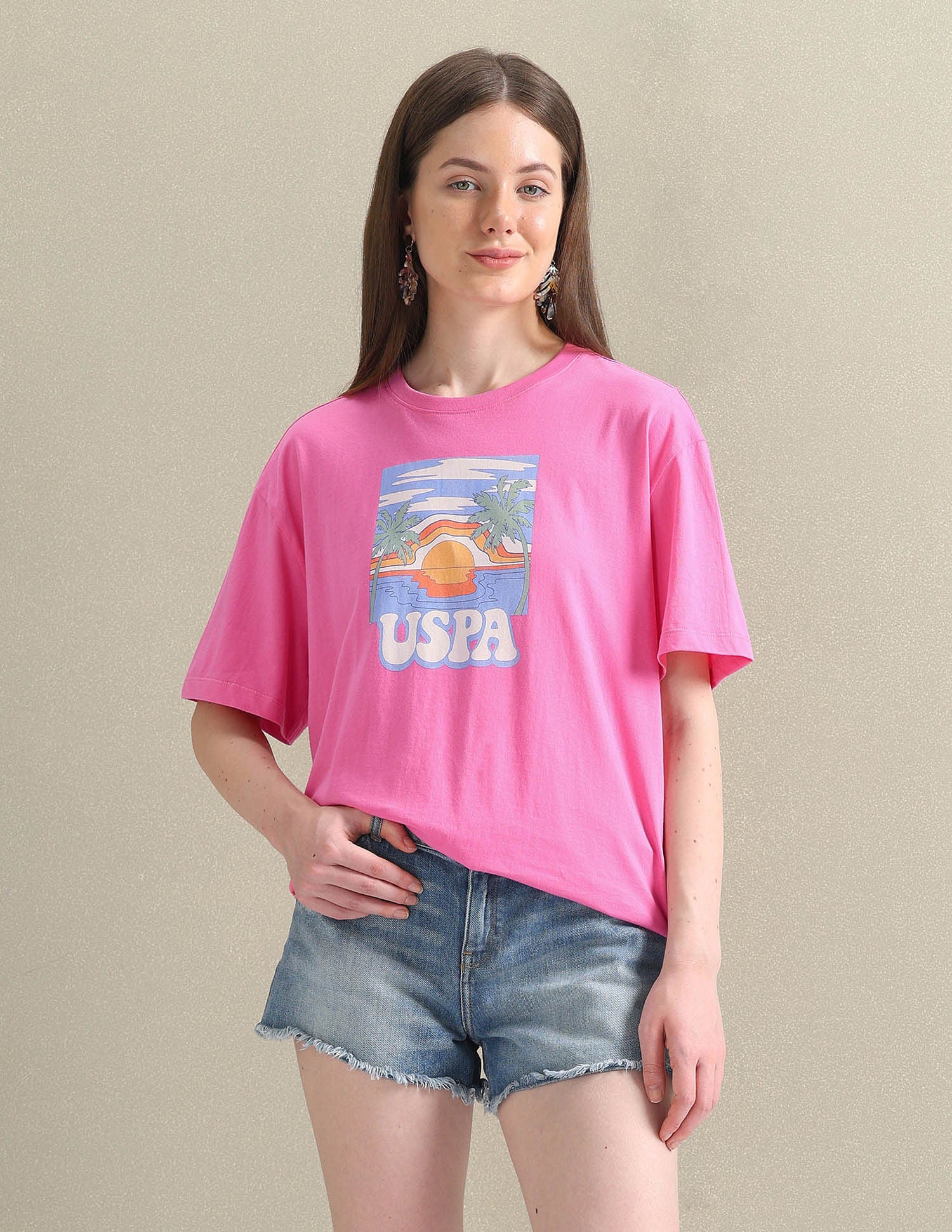 Graphic Print Boyfriend T-Shirt - Image 6
