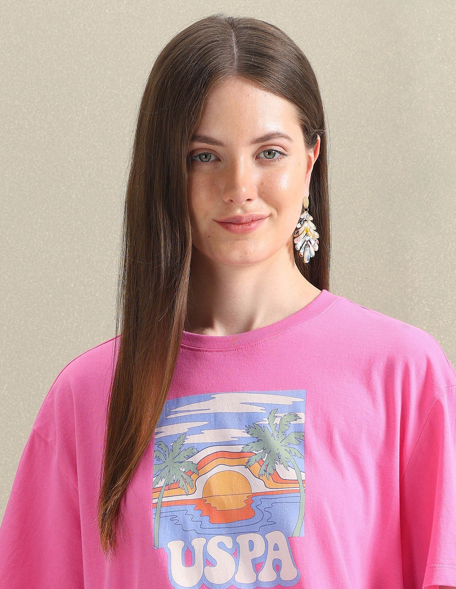 Graphic Print Boyfriend T-Shirt - Image 7