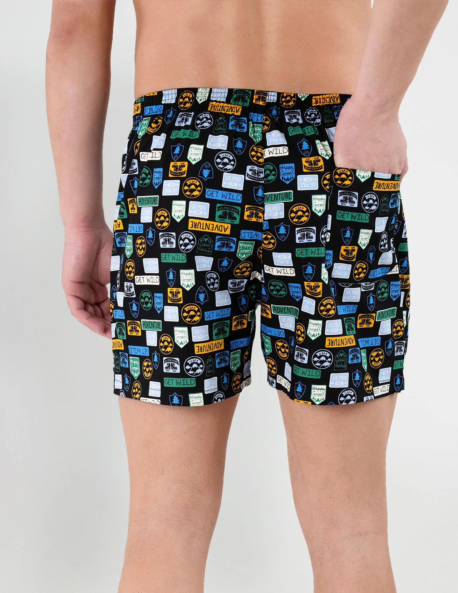 Graphic Print Cotton I657 Boxers - Pack Of 1 - Image 4