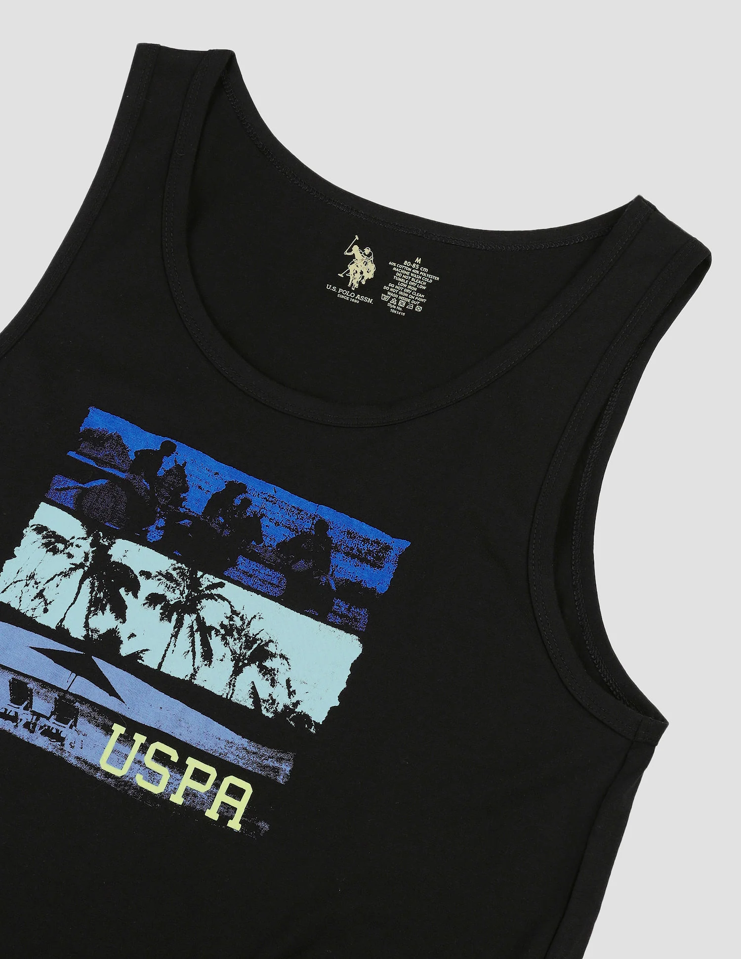 Graphic Print Cotton OEV02 Vest - Pack Of 1 - Image 2