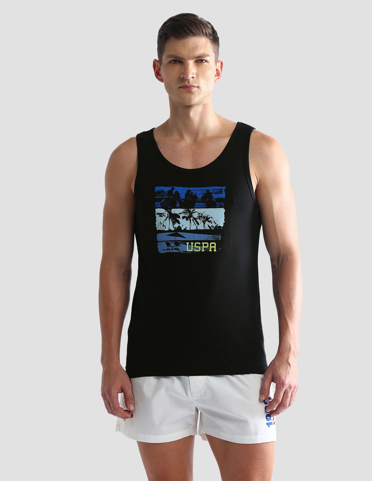 Graphic Print Cotton OEV02 Vest - Pack Of 1 - Image 6