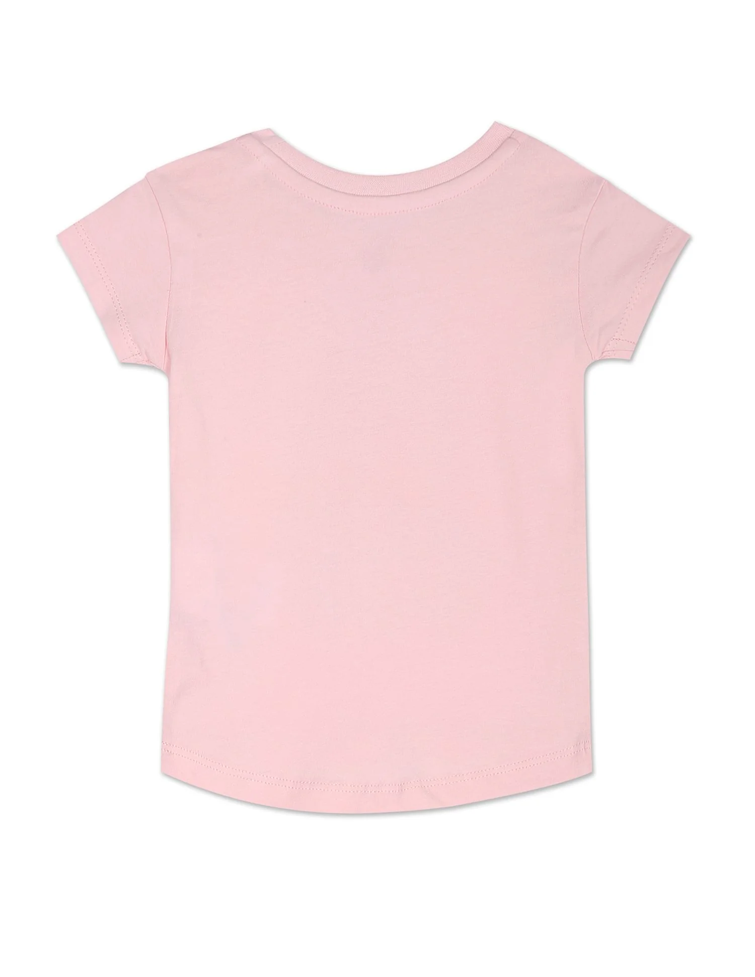 Graphic Print Crew Neck T-Shirt - Image 2