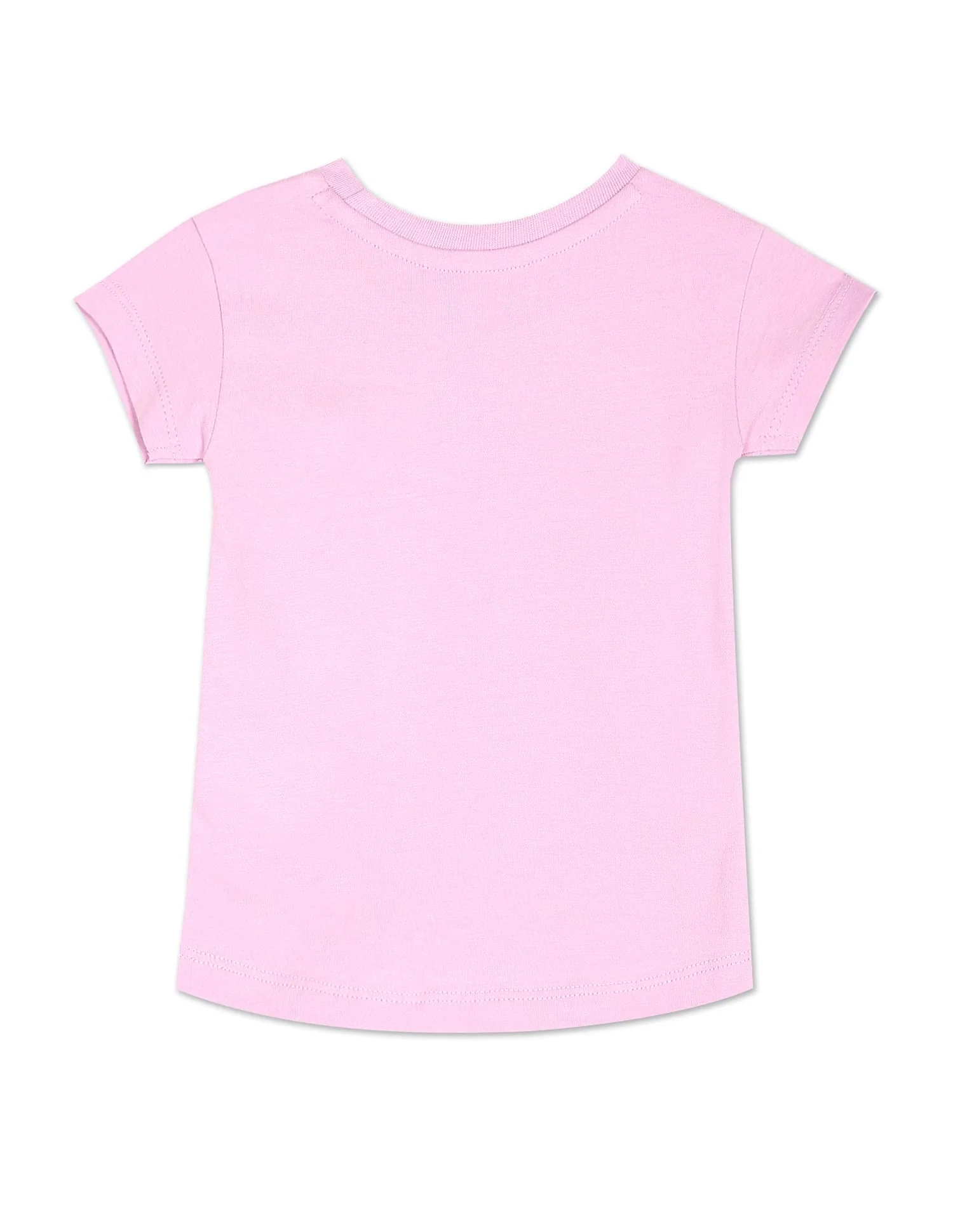 Graphic Print Crew Neck T-Shirt - Image 2