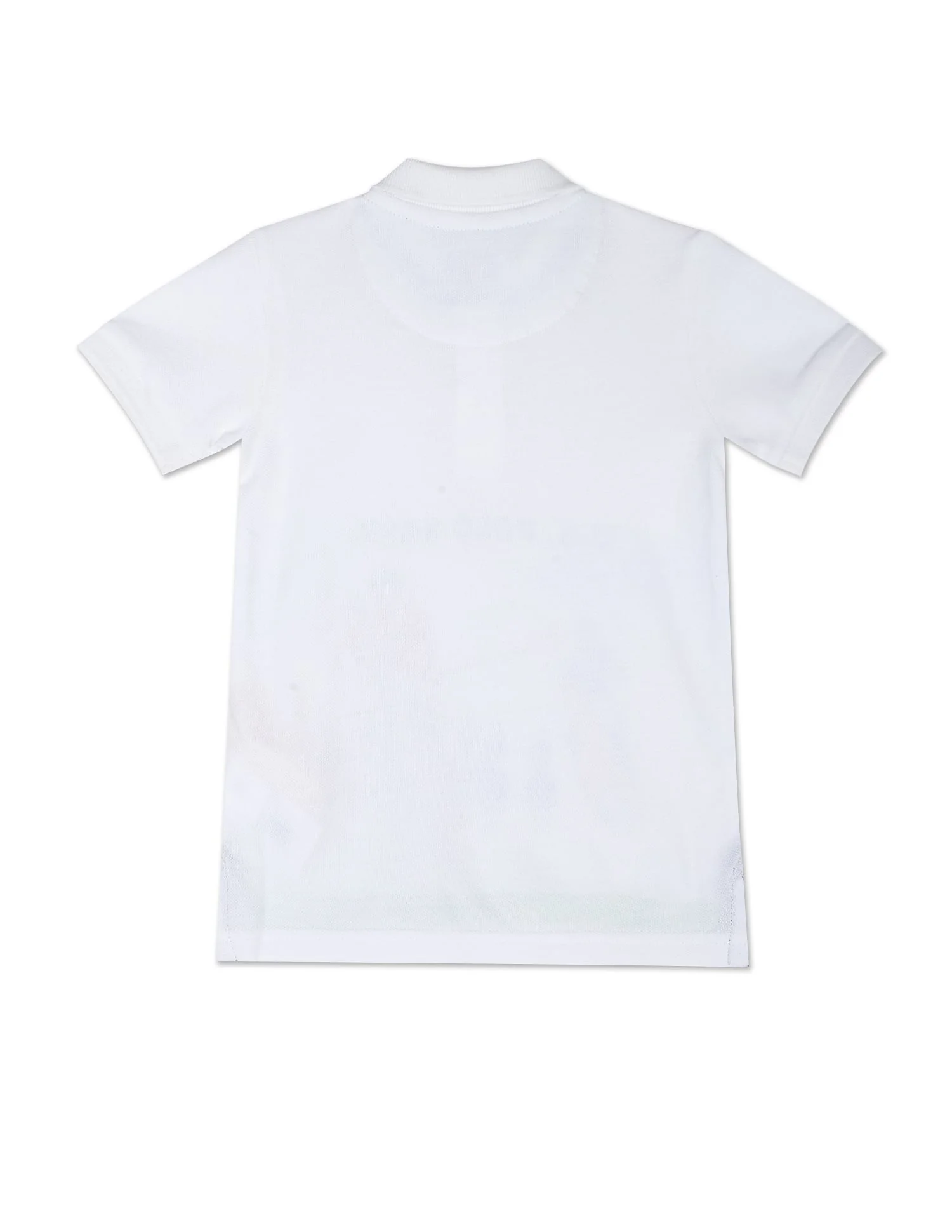 Graphic Print Pique Polo Shirt - Image 2